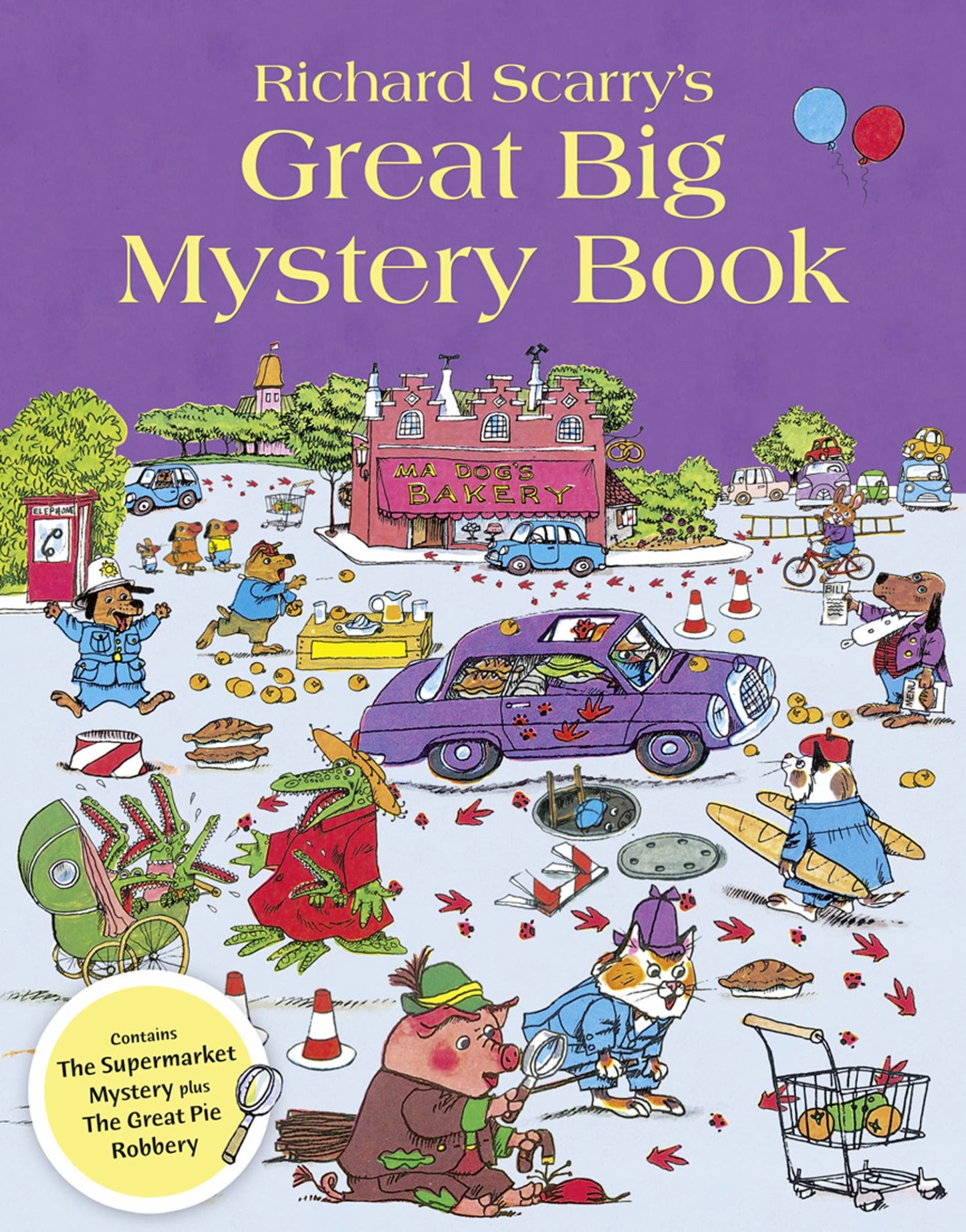 Richard Scarry's Great Big Mystery Book Cover Image