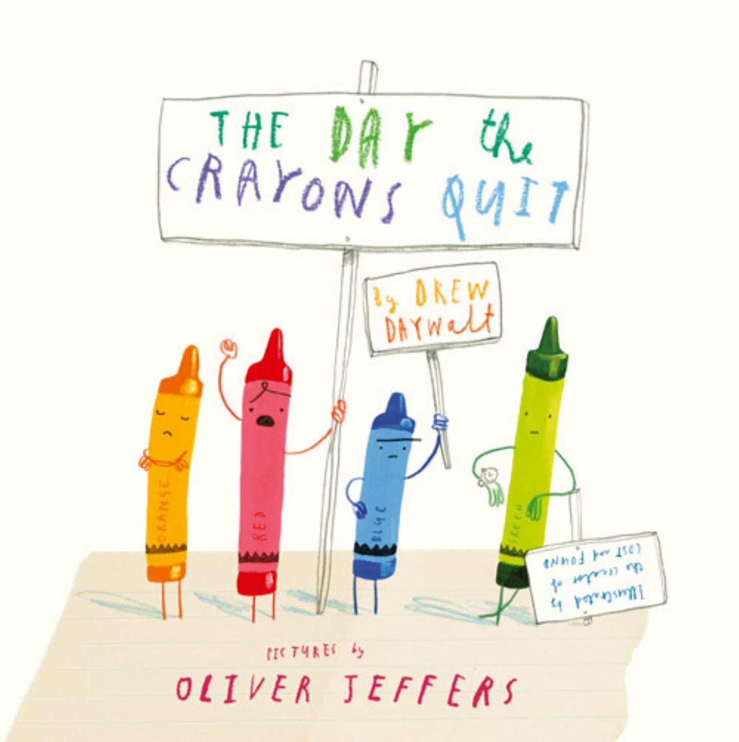 The Day the Crayons Quit Cover Image