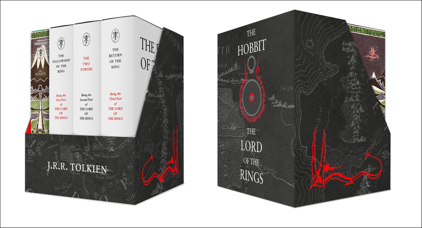 The Hobbit and the Lord of the Rings Gift Set: a Middle-Earth Treasury Cover Image