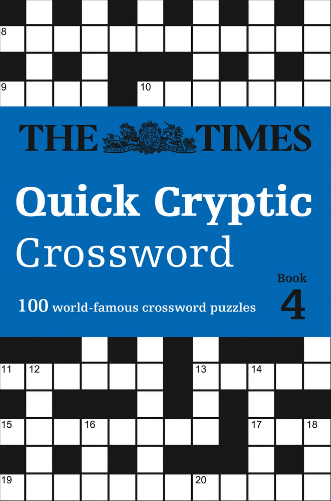 The Times Quick Cryptic Crossword Book 4 Cover Image