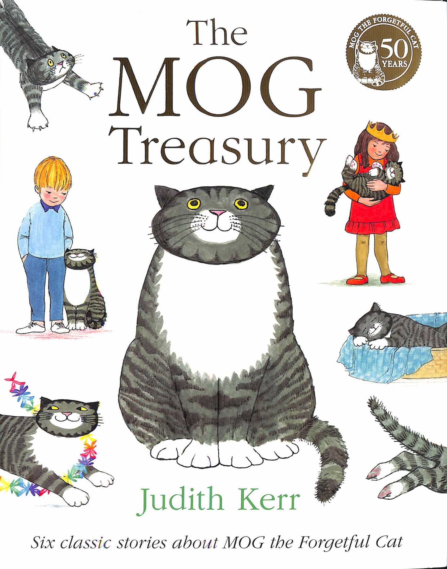 The Mog Treasury: Six Classic Stories about Mog the Forgetful Cat Cover Image