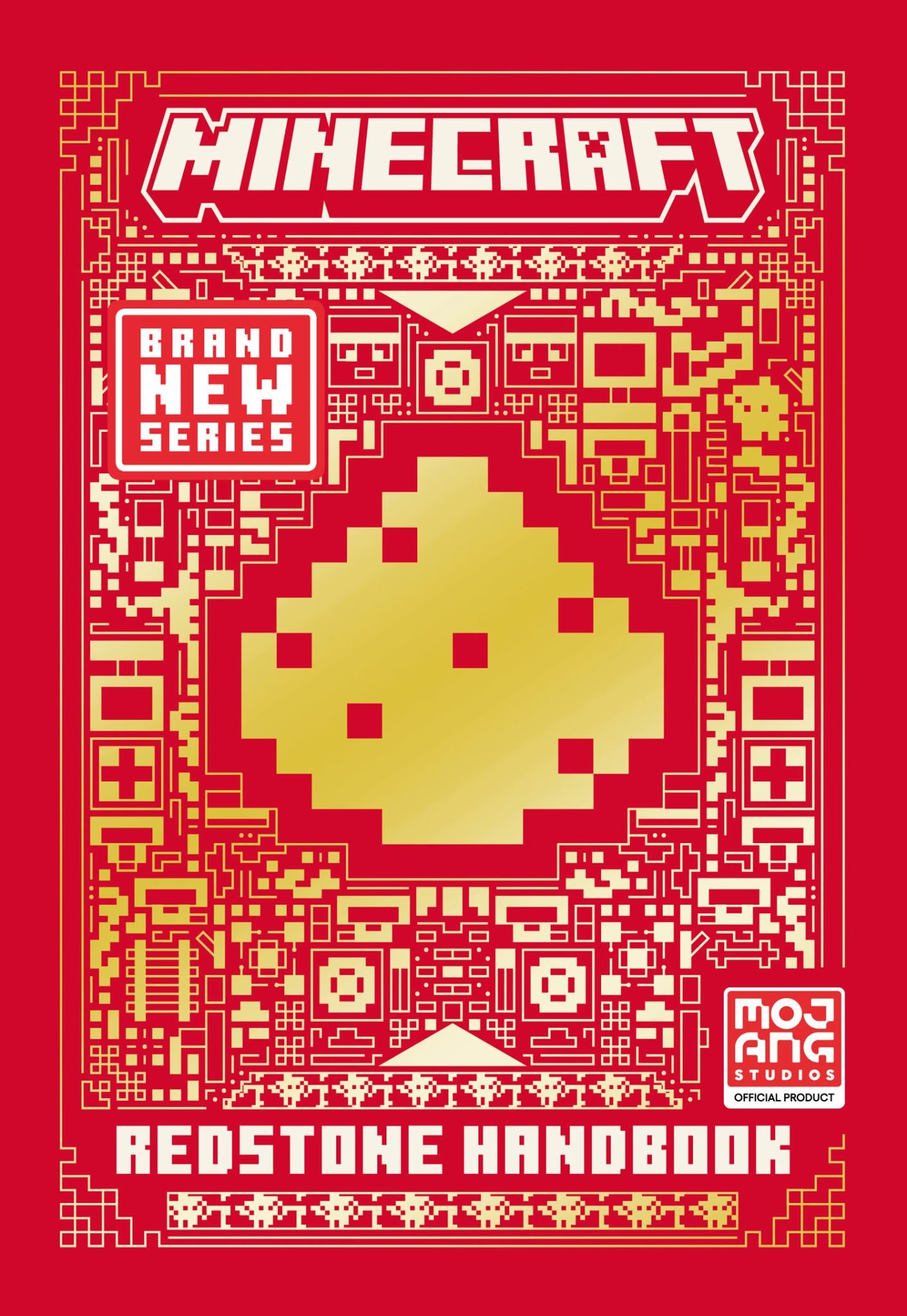All New Official Minecraft Redstone Handbook Cover Image