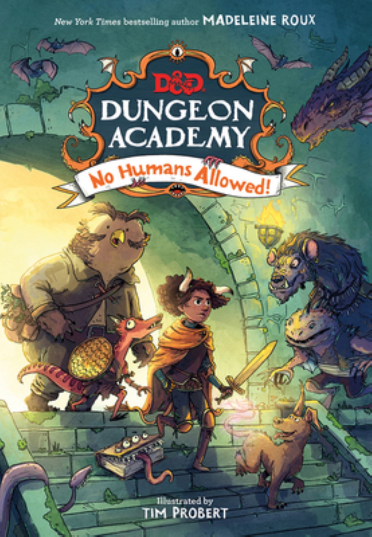 D&d Dungeon Academy No Humans Allowed Cover Image