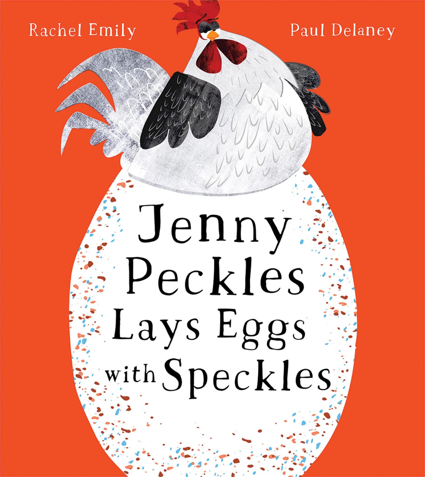 Jenny Peckles Lays Eggs with Speckles Cover Image