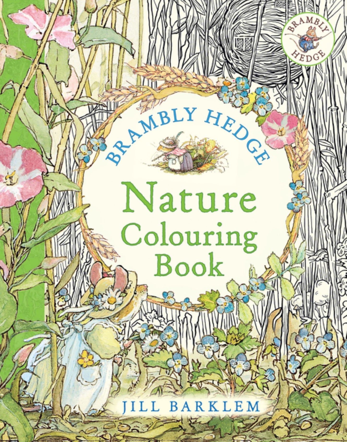 Brambly Hedge: Nature Colouring Book Cover Image