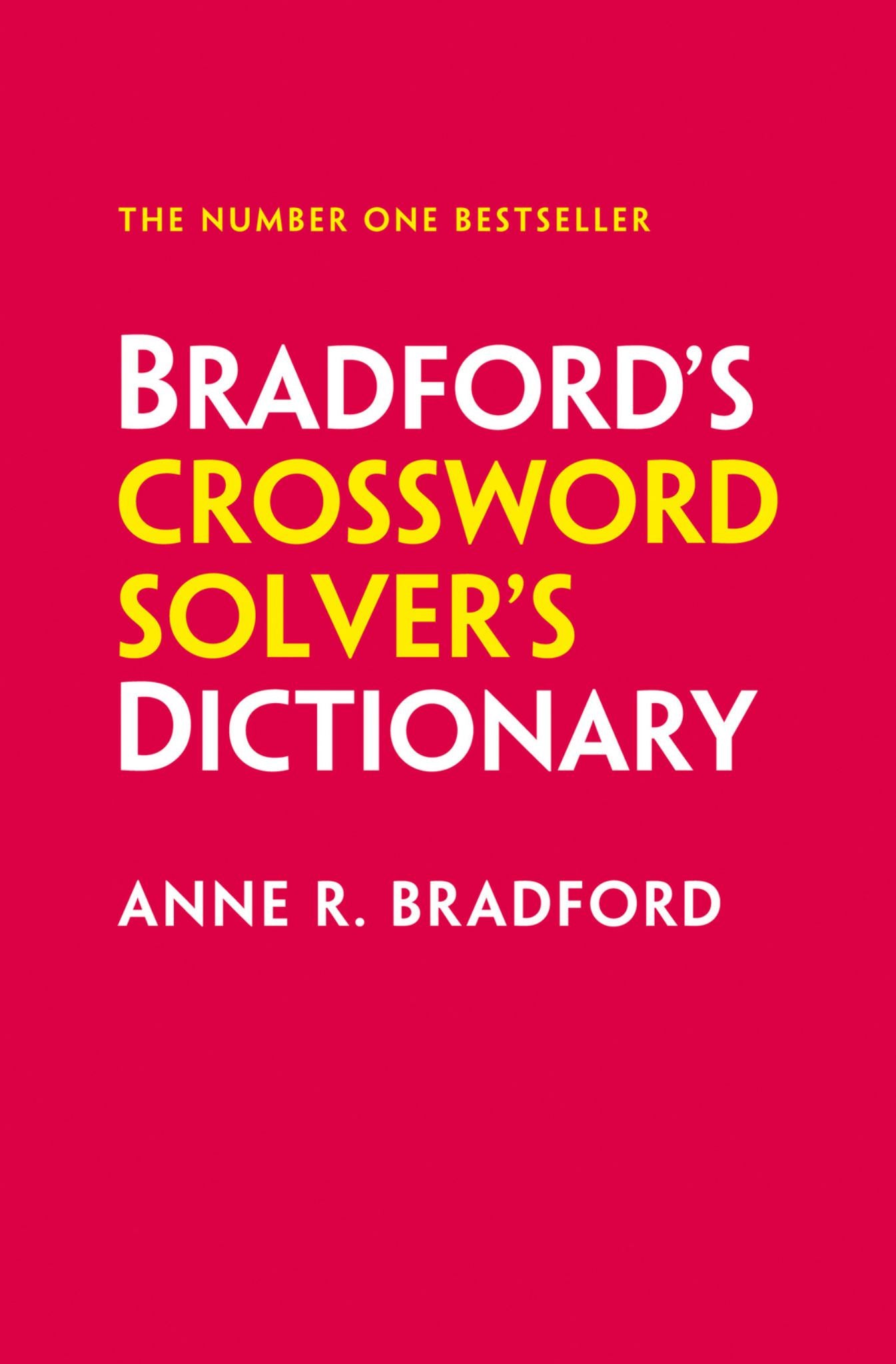 Bradford's Crossword Solver's Dictionary Cover Image