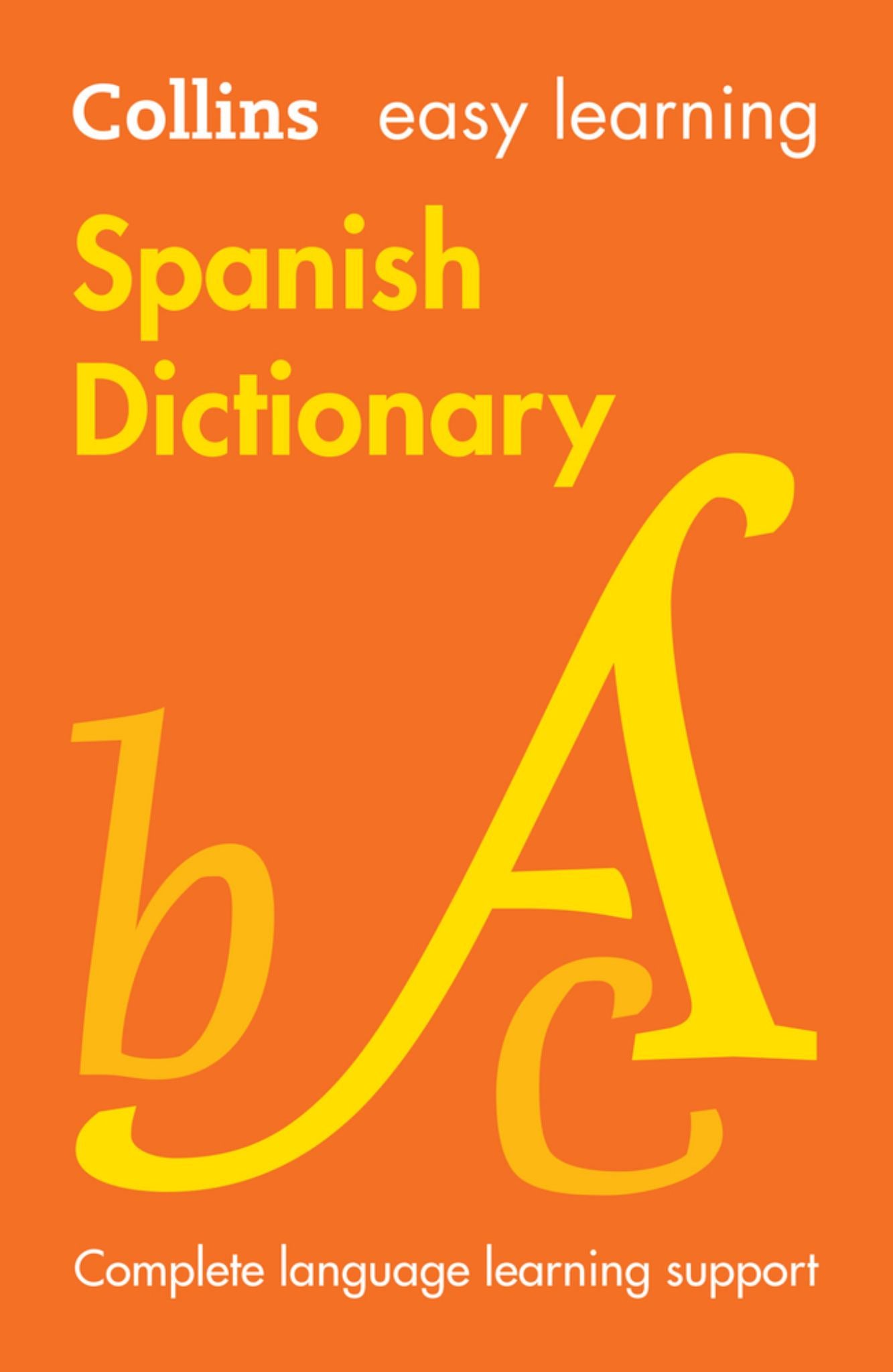 Collins Easy Learning Spanish Dictionary Cover Image