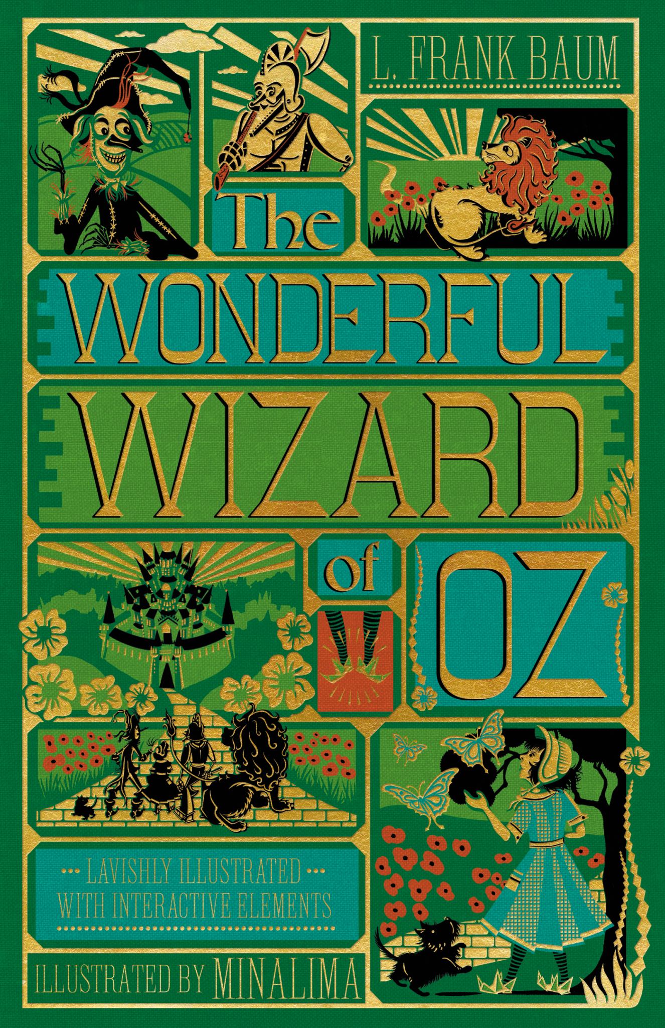 The Wonderful Wizard of Oz Interactive (MinaLima Edition) Cover Image