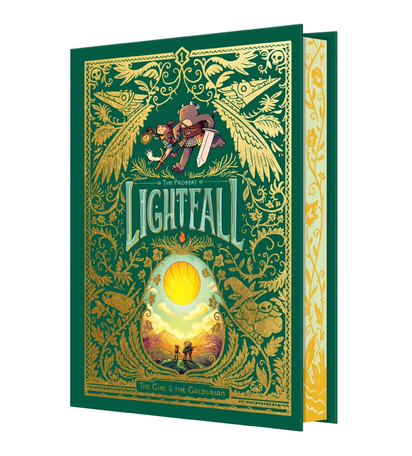 Lightfall: the Girl and the Galdurian Deluxe Edition Cover Image