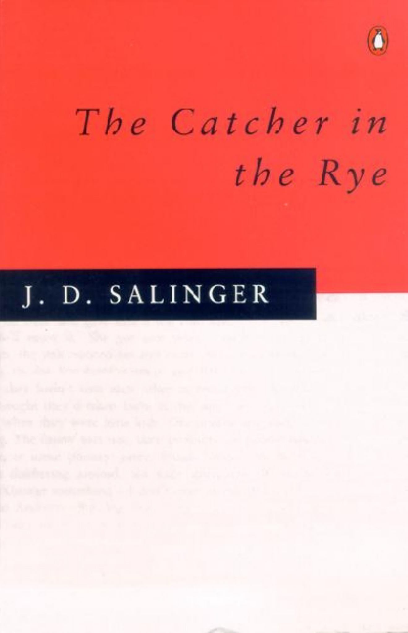The Catcher in the Rye Cover Image
