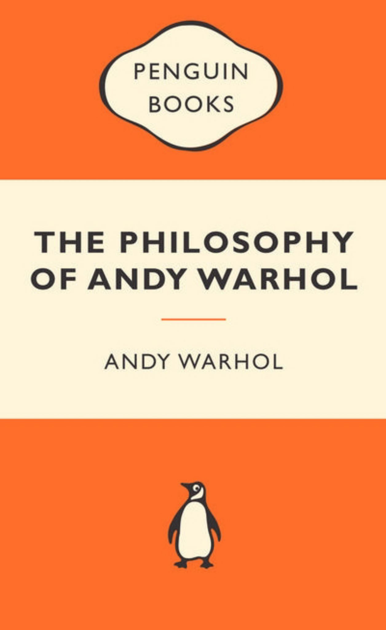 The Philosophy of Andy Warhol Cover Image