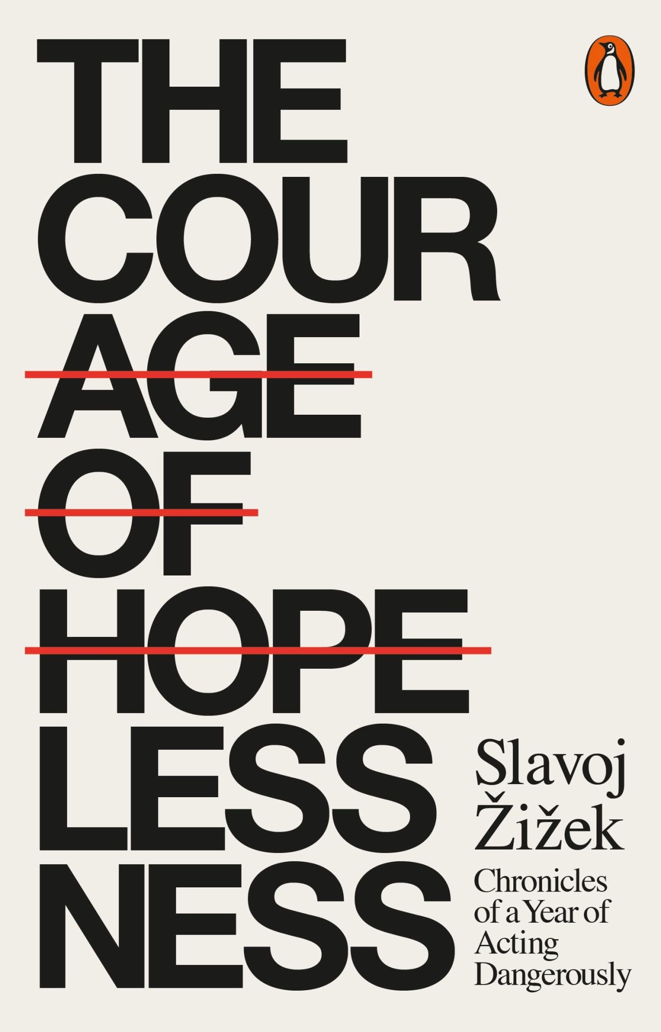 The Courage of Hopelessness Cover Image