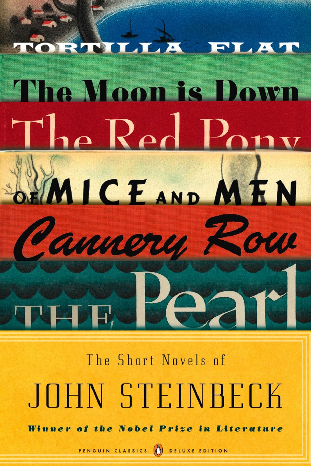 The Short Novels of John Steinbeck Cover Image