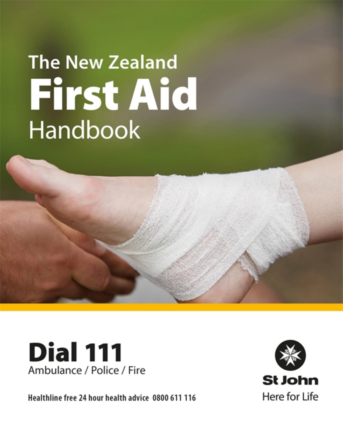 The New Zealand First Aid Handbook Cover Image