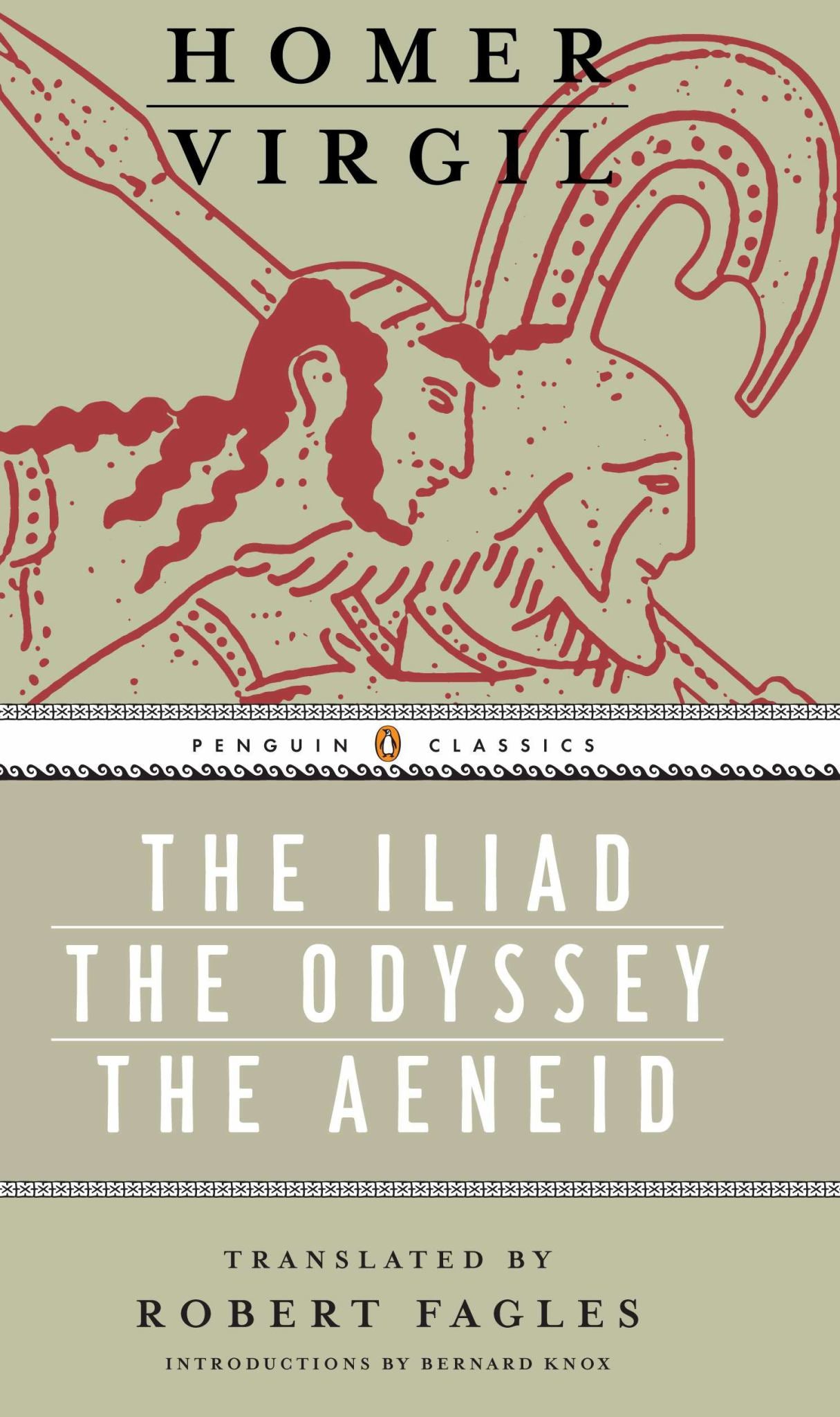 The Iliad The Odyssey The Aeneid Cover Image