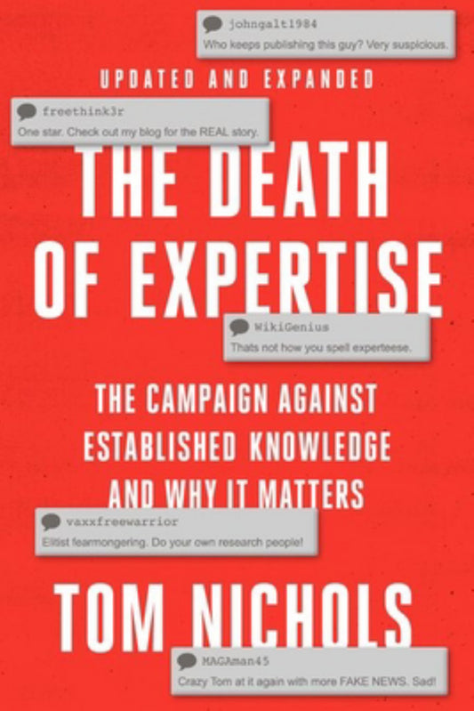 The Death of Expertise Cover Image