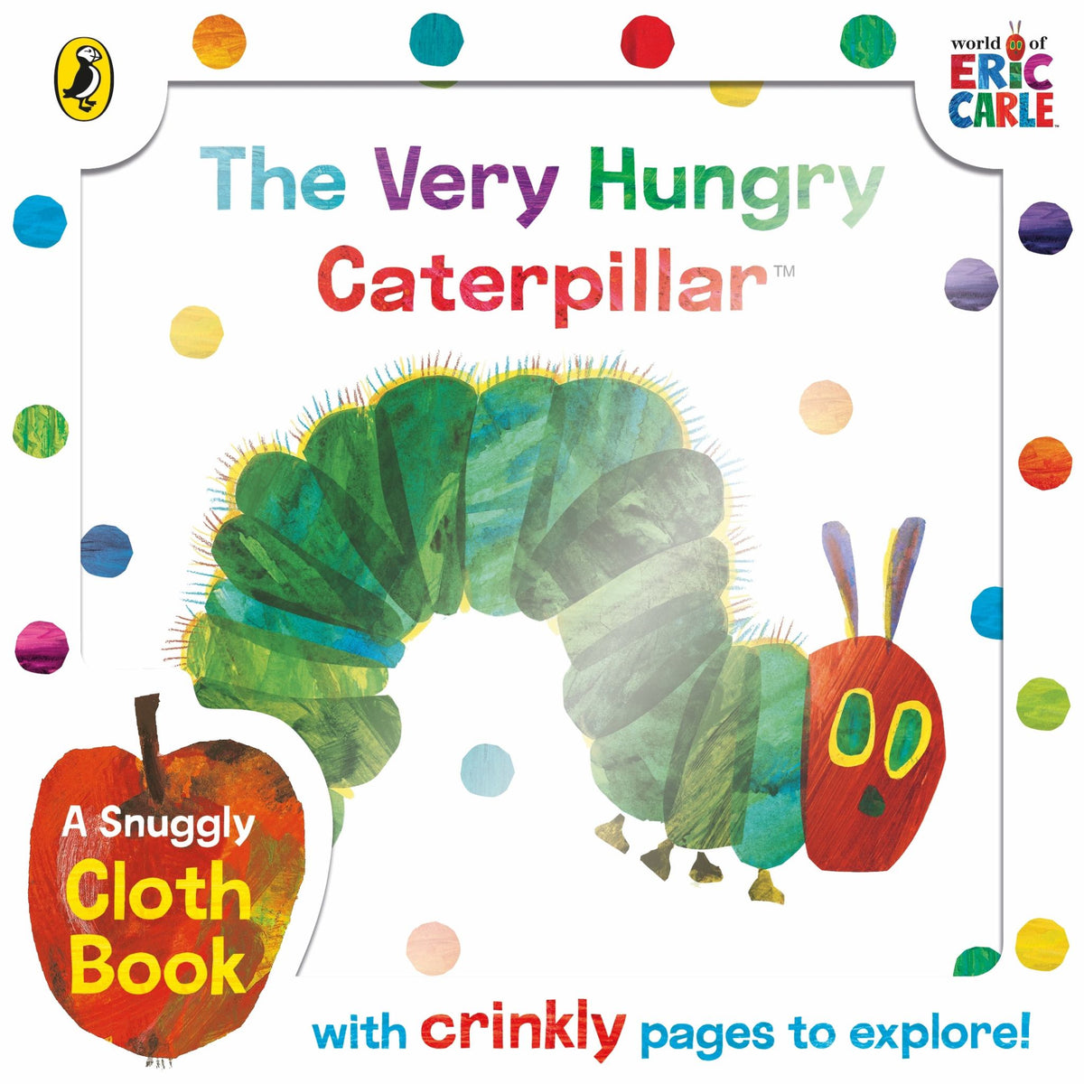 The Very Hungry Caterpillar Cloth Book Cover Image
