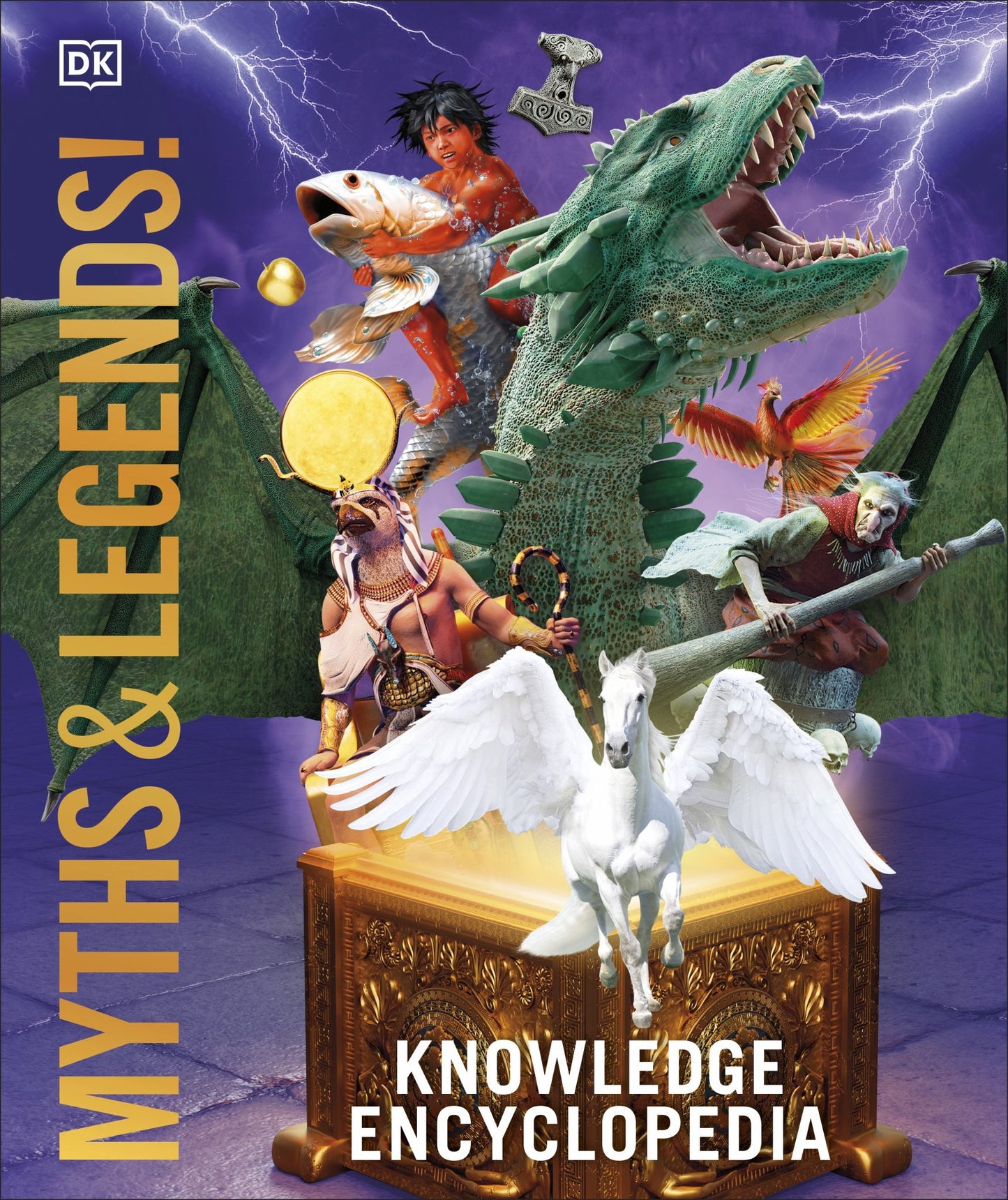 Knowledge Encyclopedia Myths and Legends Cover Image
