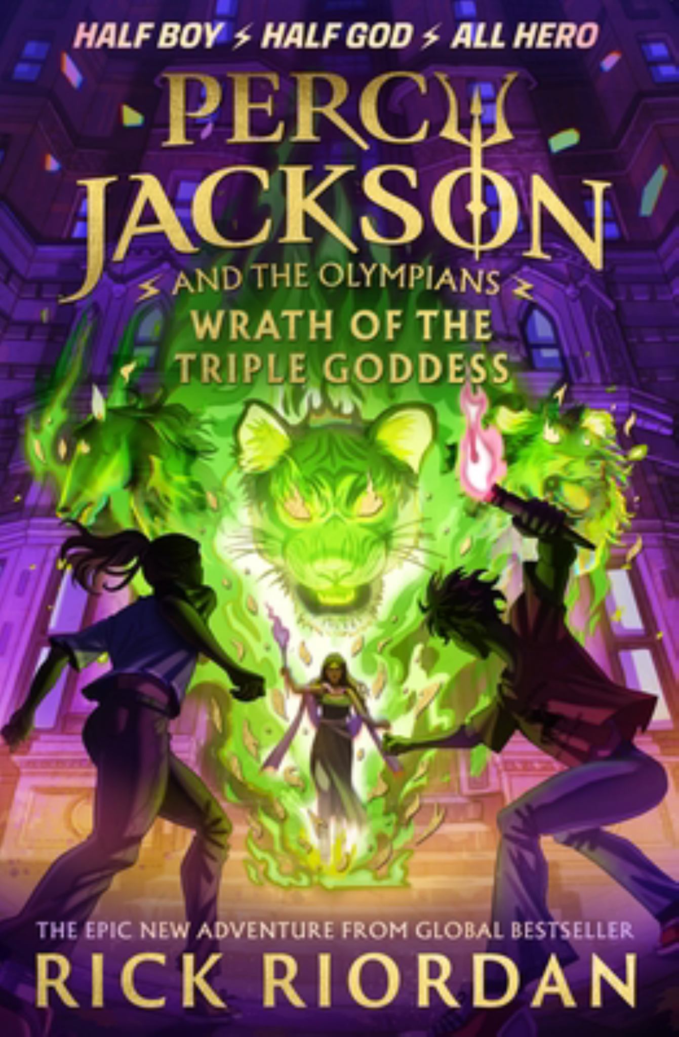 Percy Jackson and the Olympians: Wrath of the Triple Goddess Cover Image