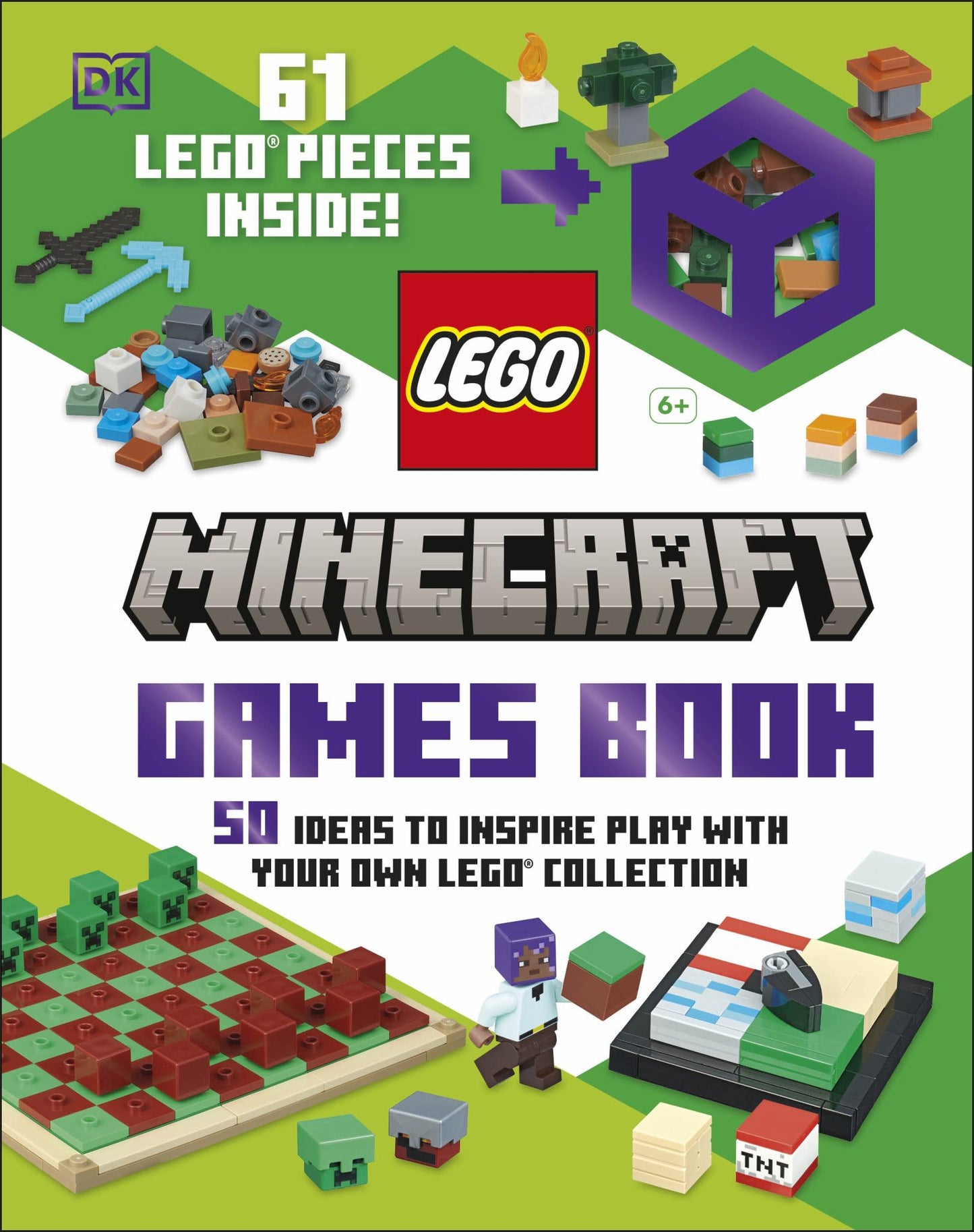 LEGO Minecraft Games Book Cover Image