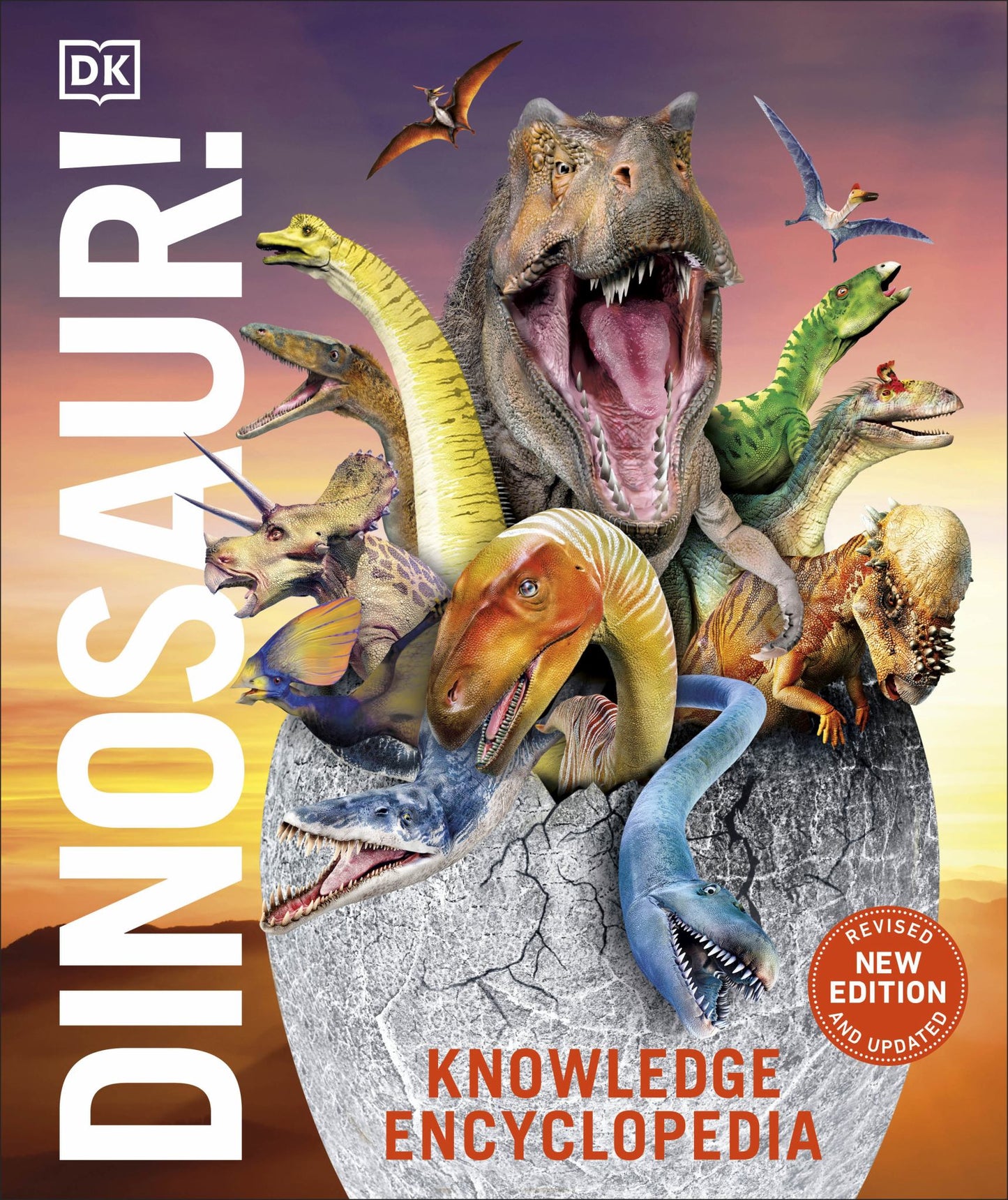 Knowledge Encyclopedia Dinosaur Cover Image