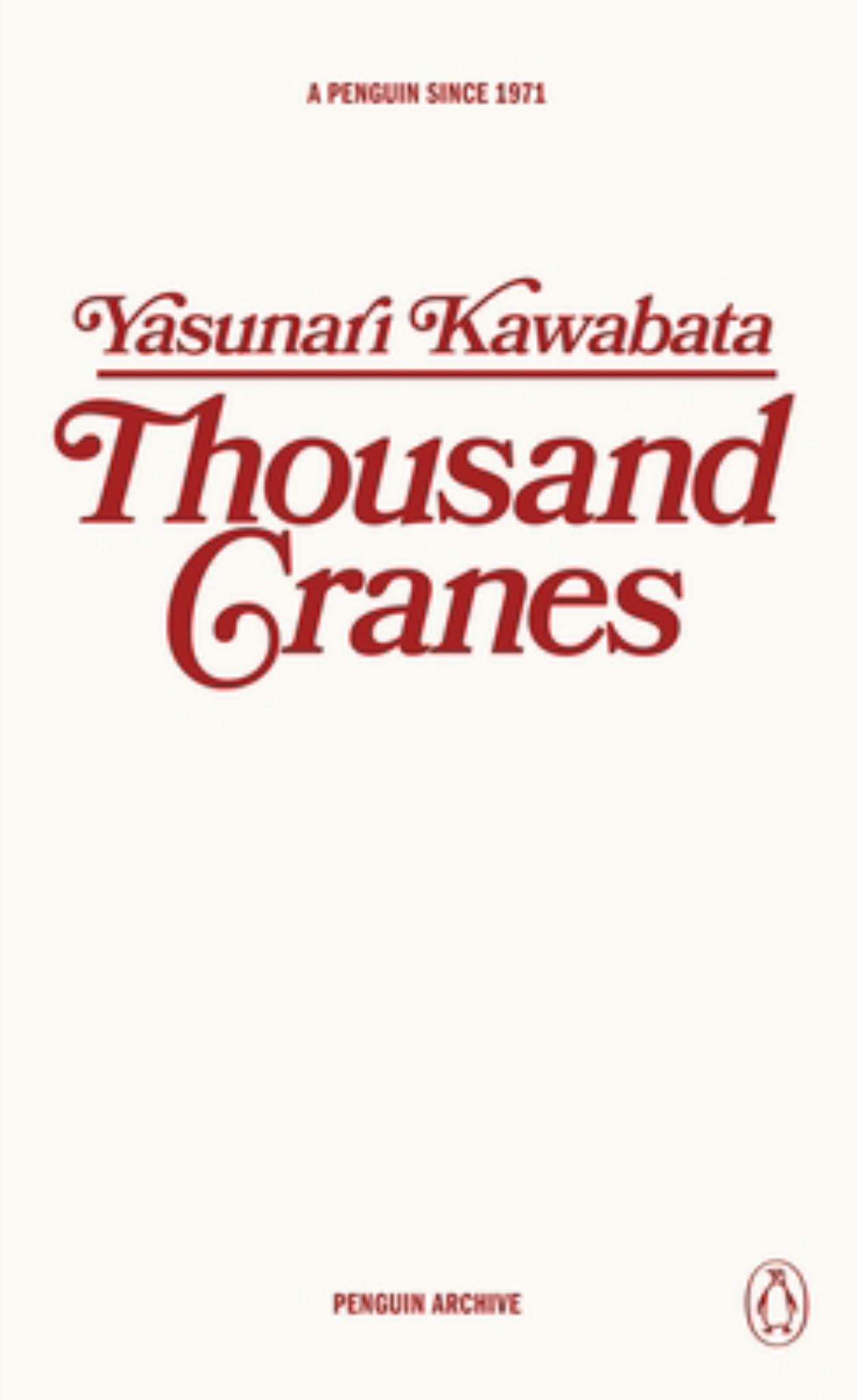 Thousand Cranes Cover Image