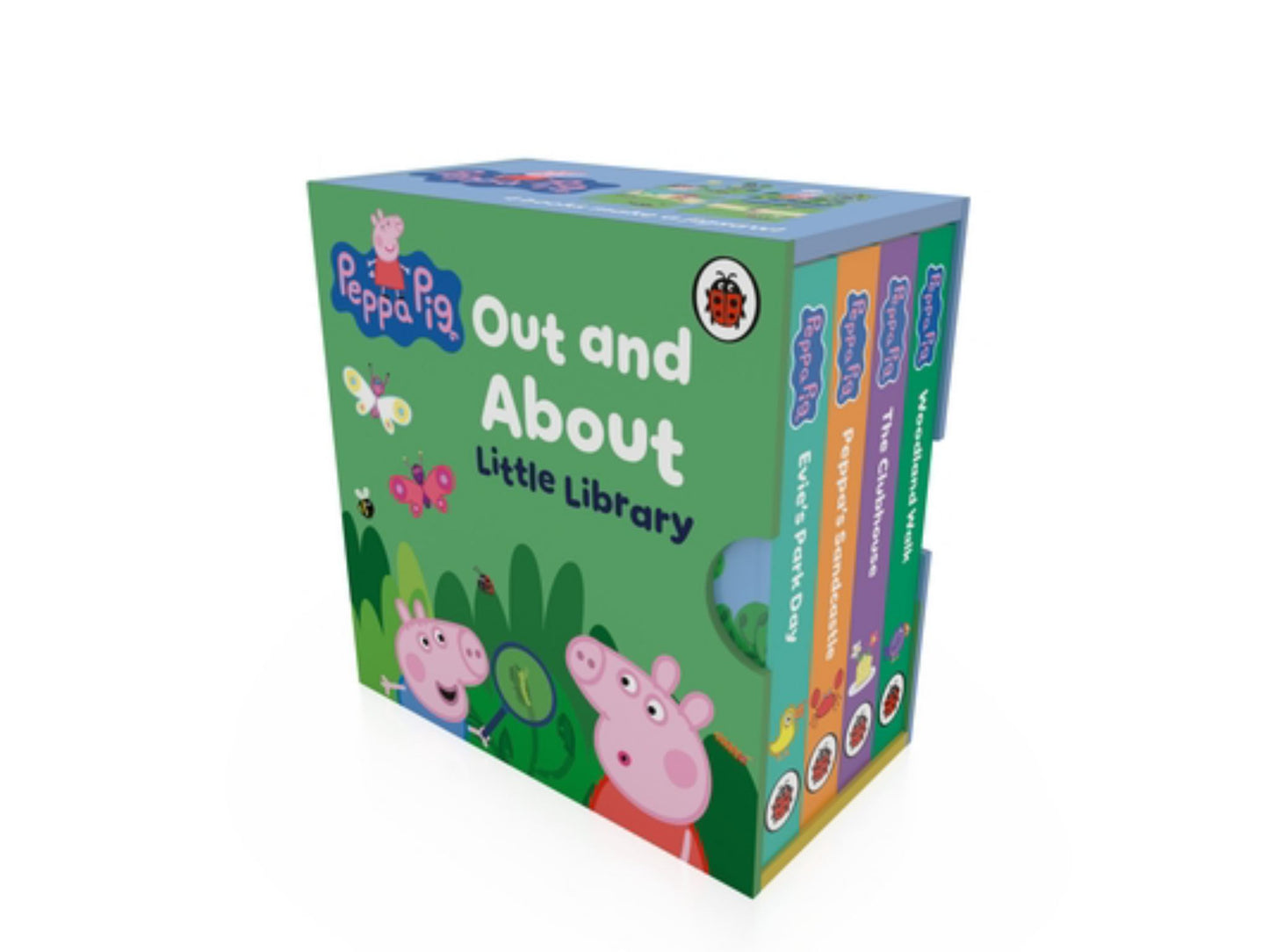 Peppa Pig: Out and about Little Library Cover Image