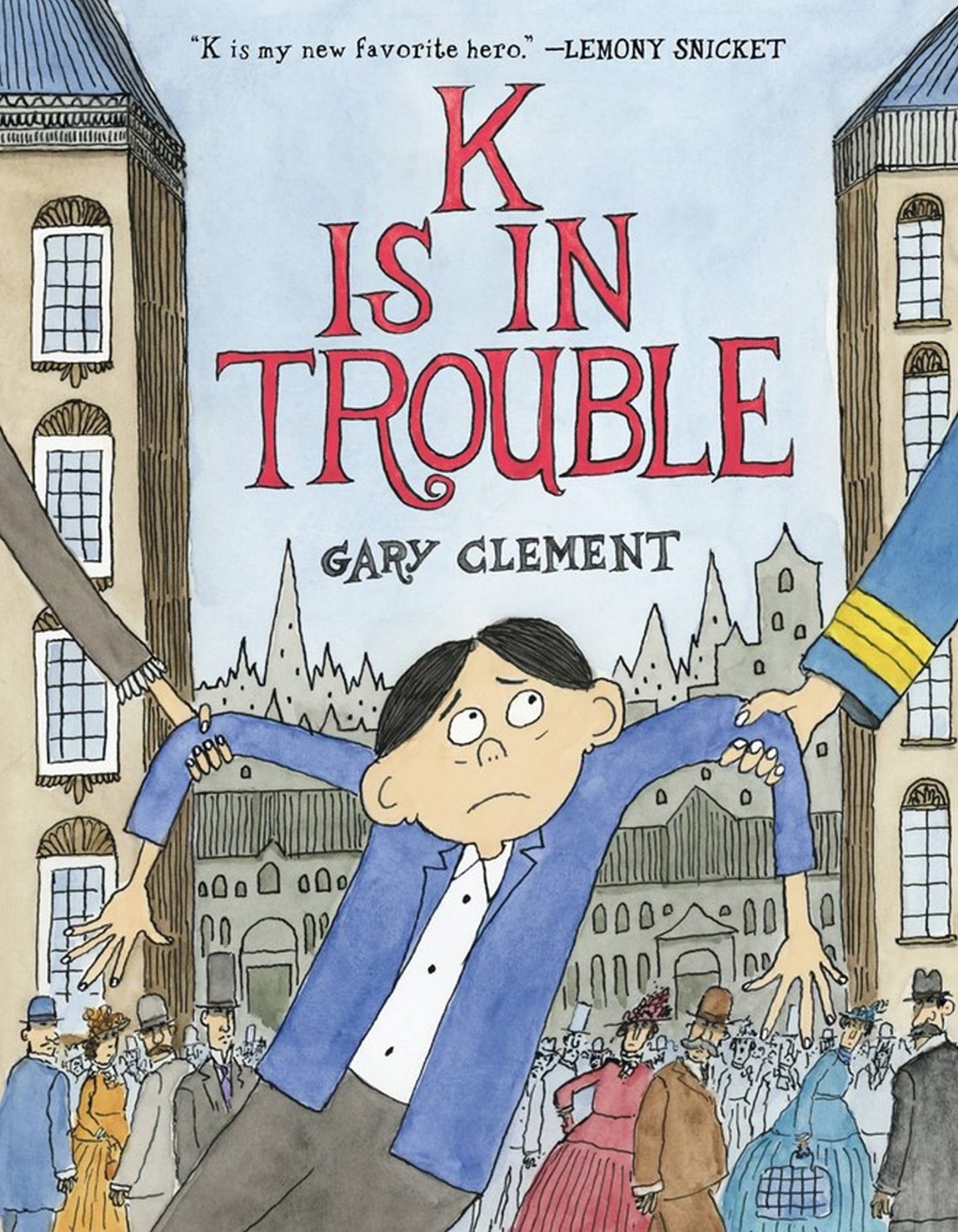 K Is in Trouble (a Graphic Novel) Cover Image