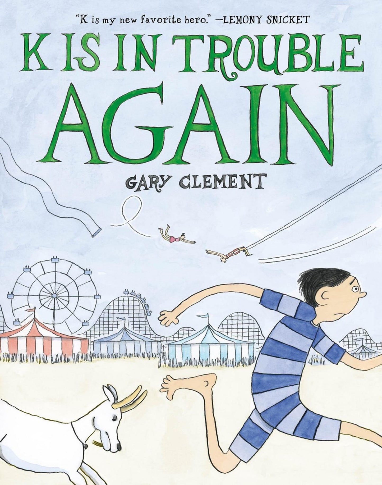 K Is in Trouble AGAIN (a Graphic Novel) Cover Image
