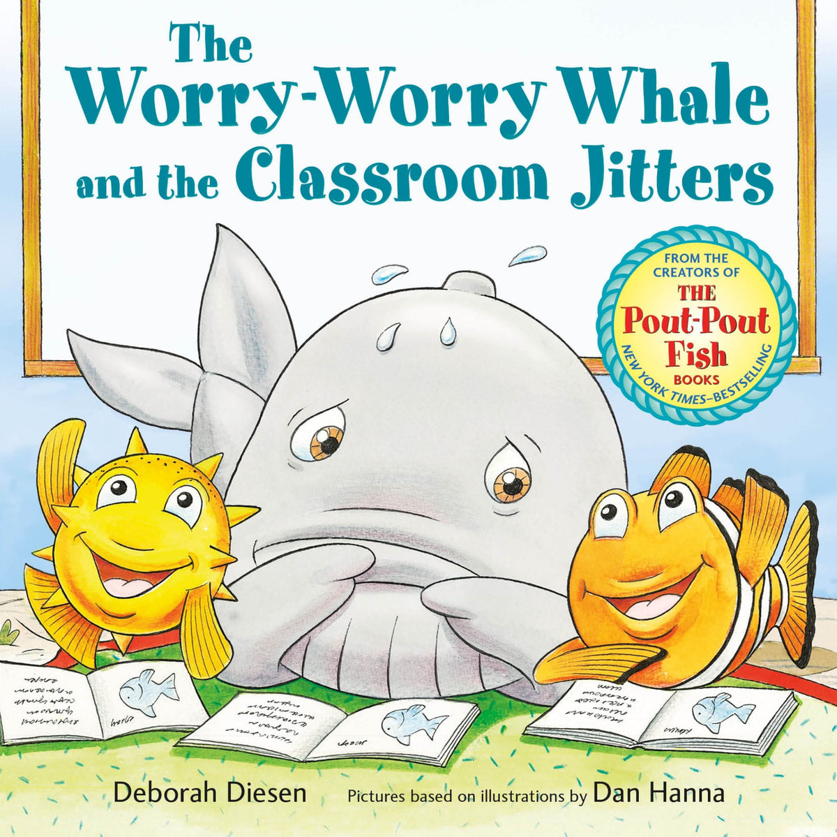 The Worry-Worry Whale and the Classroom Jitters Cover Image