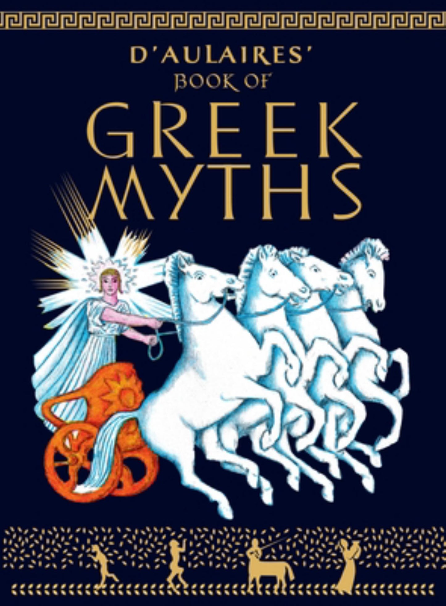 D'Aulaires Book of Greek Myths Cover Image