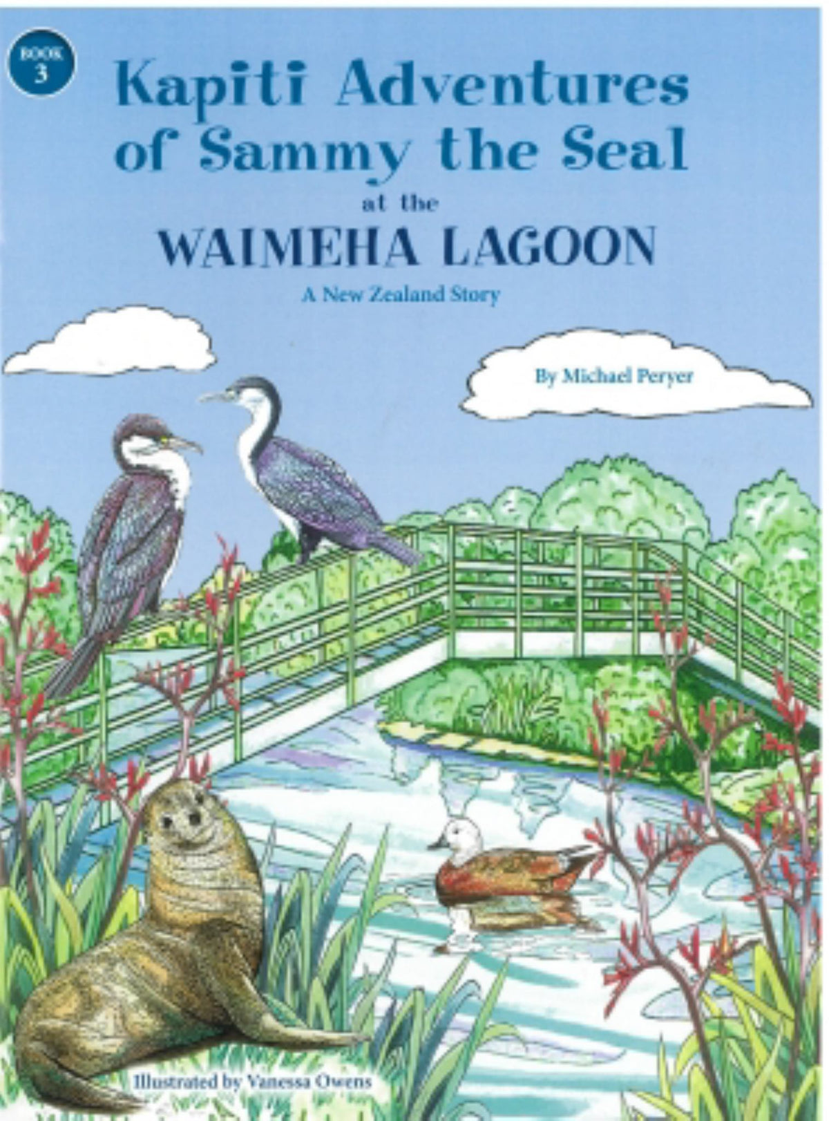 Kapiti Adventures of Sammy the Seal at the Waimanu Lagoons Cover Image