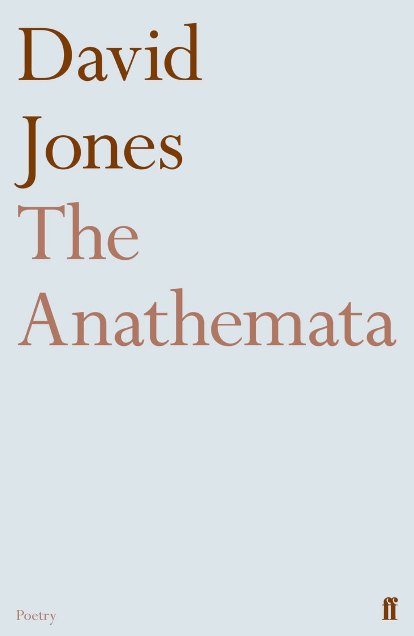 The Anathemata Cover Image