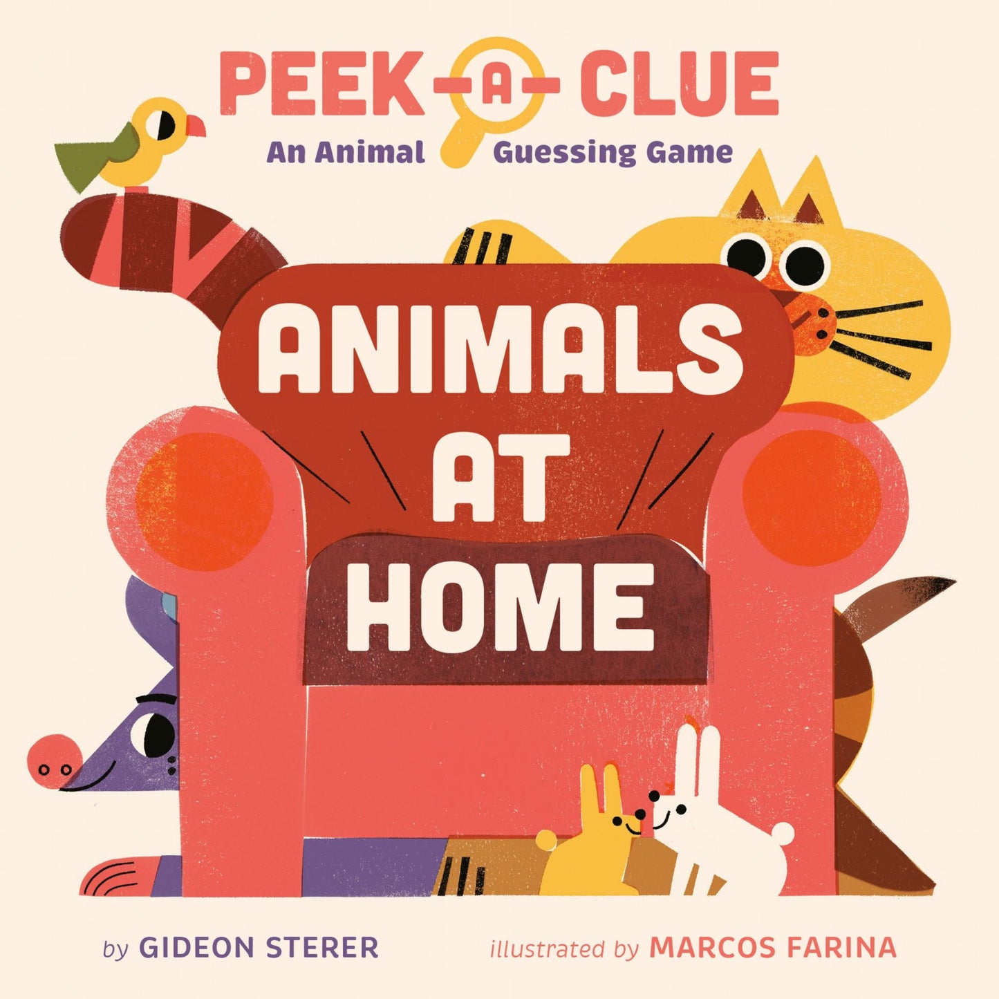 Peek-A-Clue: Animals at Home Cover Image