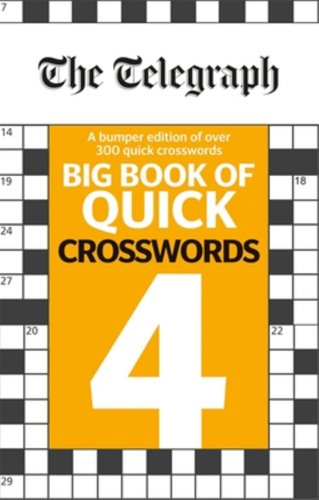 The Telegraph Big Book of Quick Crosswords 4 Cover Image