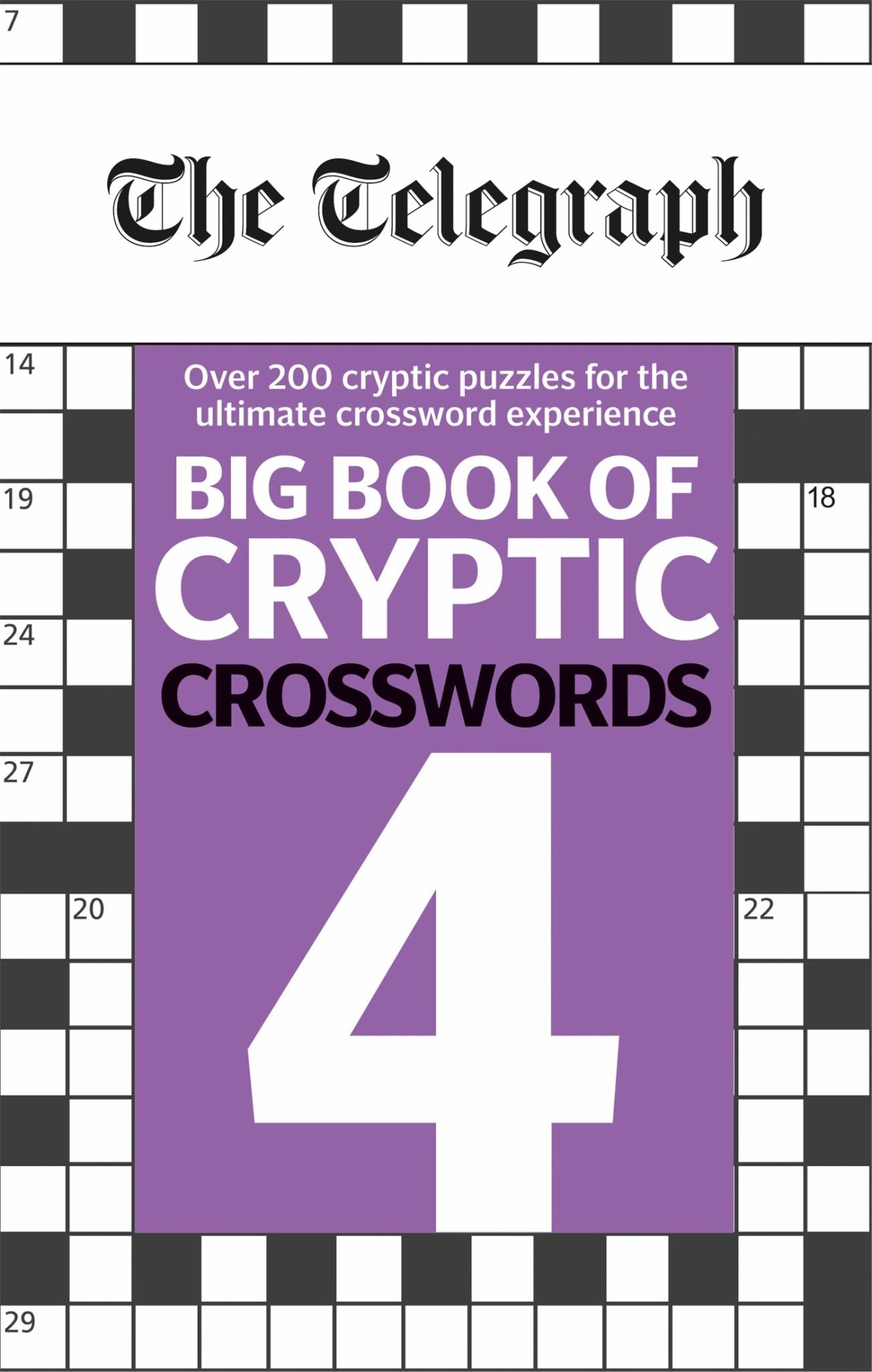 The Telegraph Big Book of Cryptic Crosswords 4 Cover Image