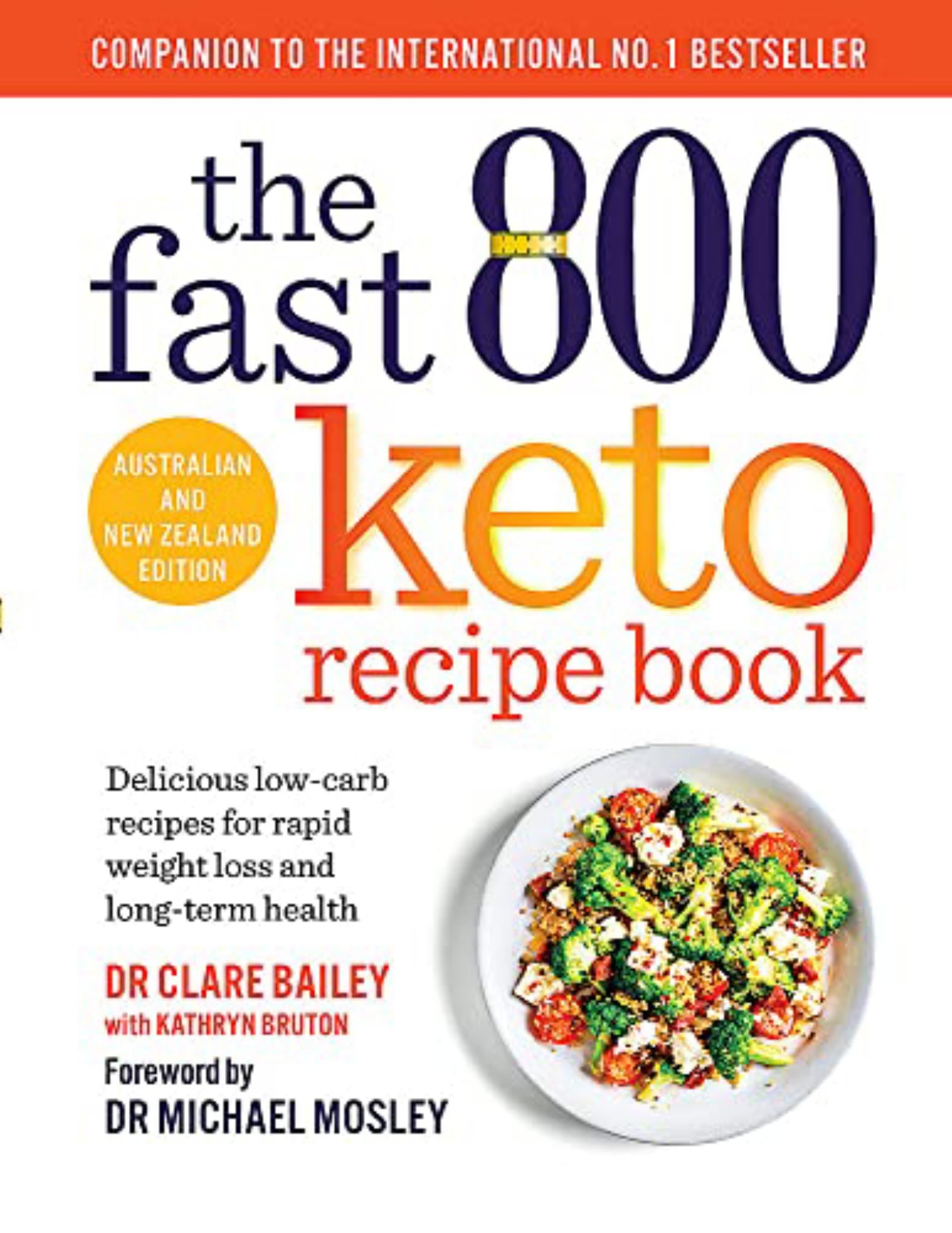 The Fast 800 Keto Recipe Book Cover Image