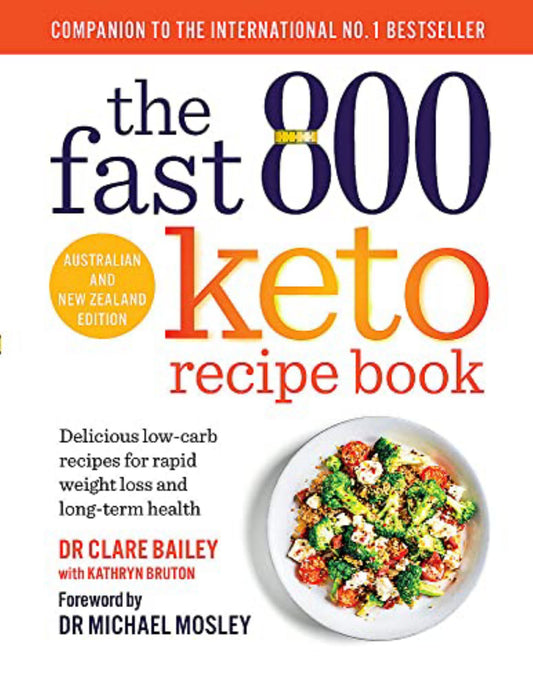 The Fast 800 Keto Recipe Book Cover Image