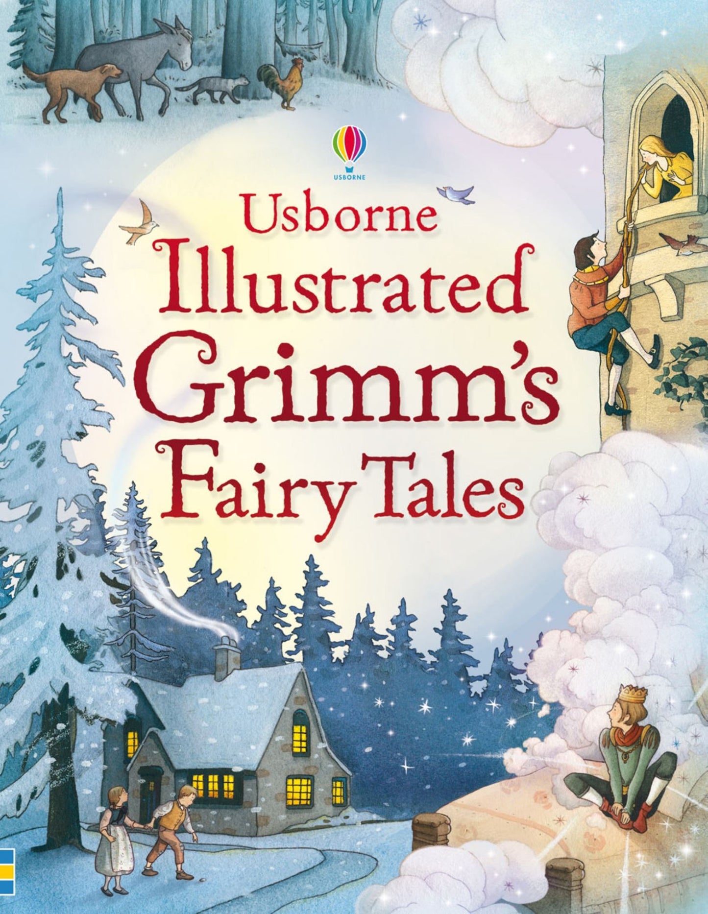 Illustrated Grimm's Fairy Tales Cover Image