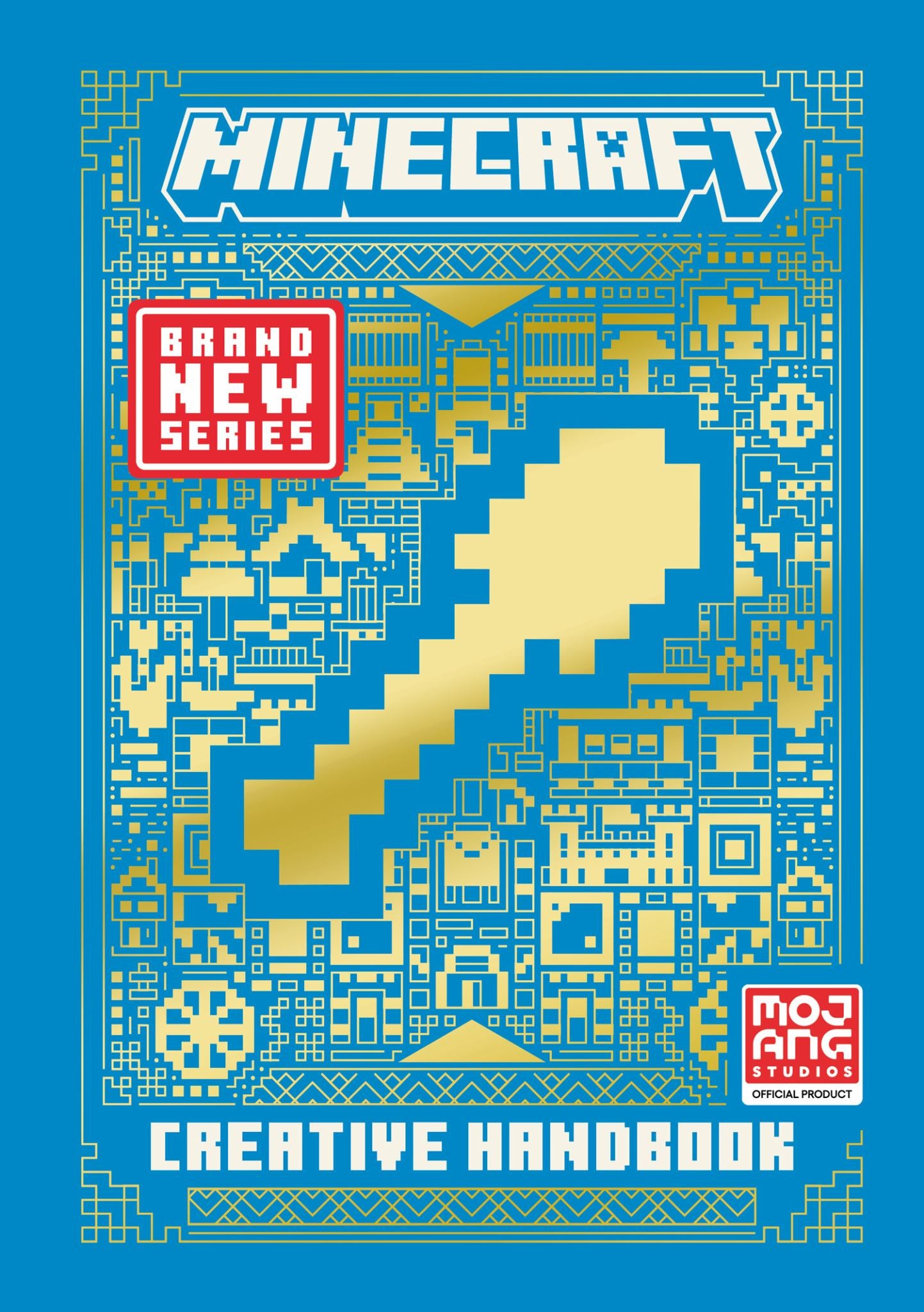 All New Official Minecraft Creative Handbook Cover Image