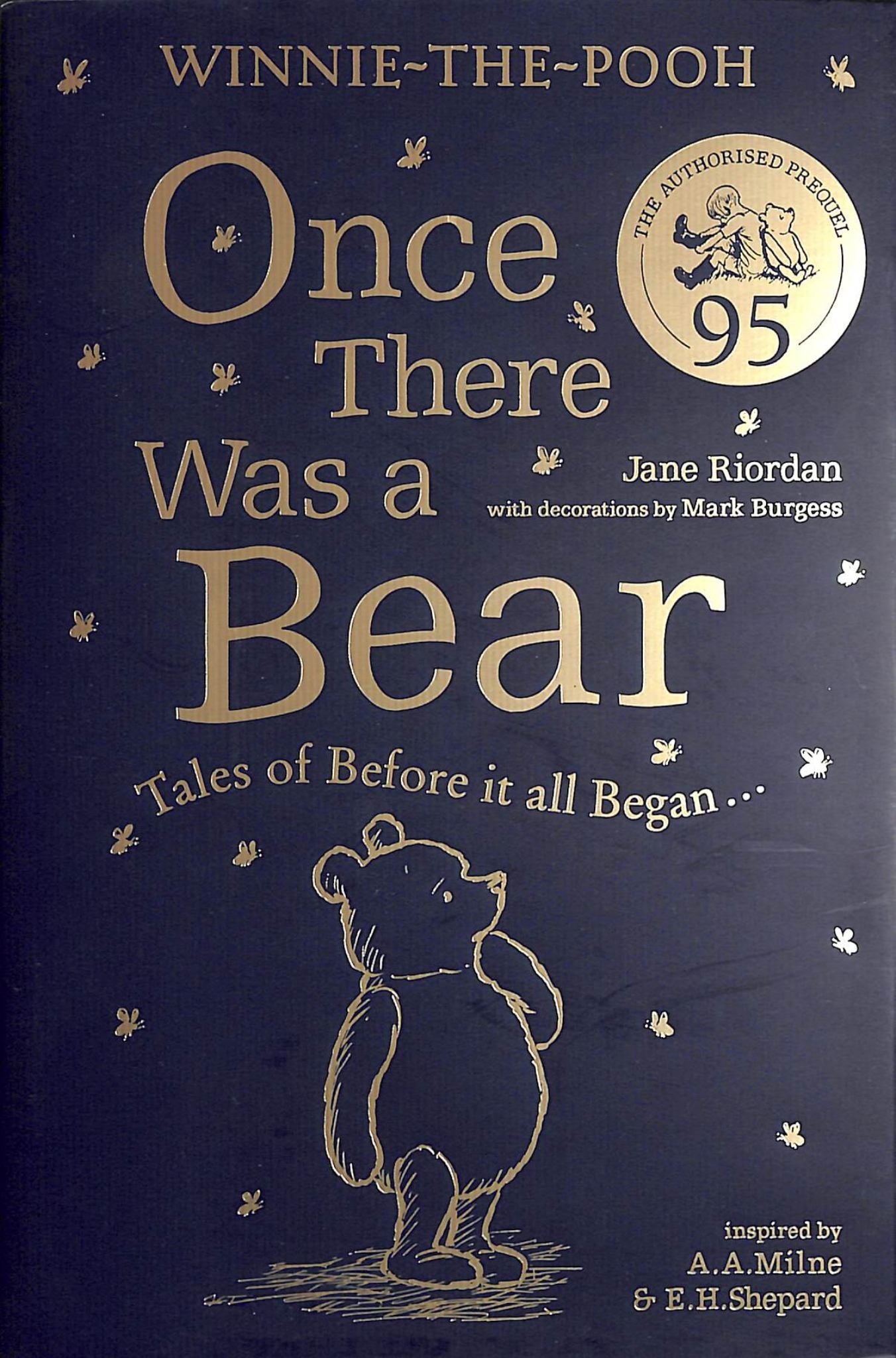 Winnie-The-Pooh: Once There Was a Bear (the Official 95th Anniversary Prequel) Cover Image