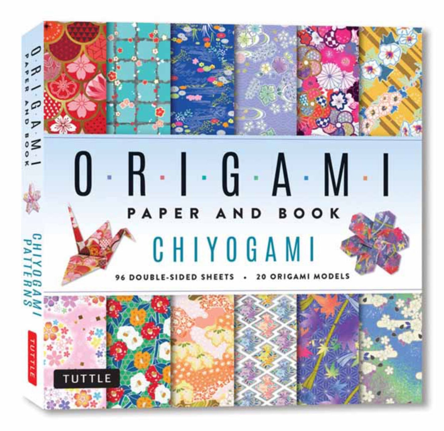 Chiyogami Paper and Book Cover Image