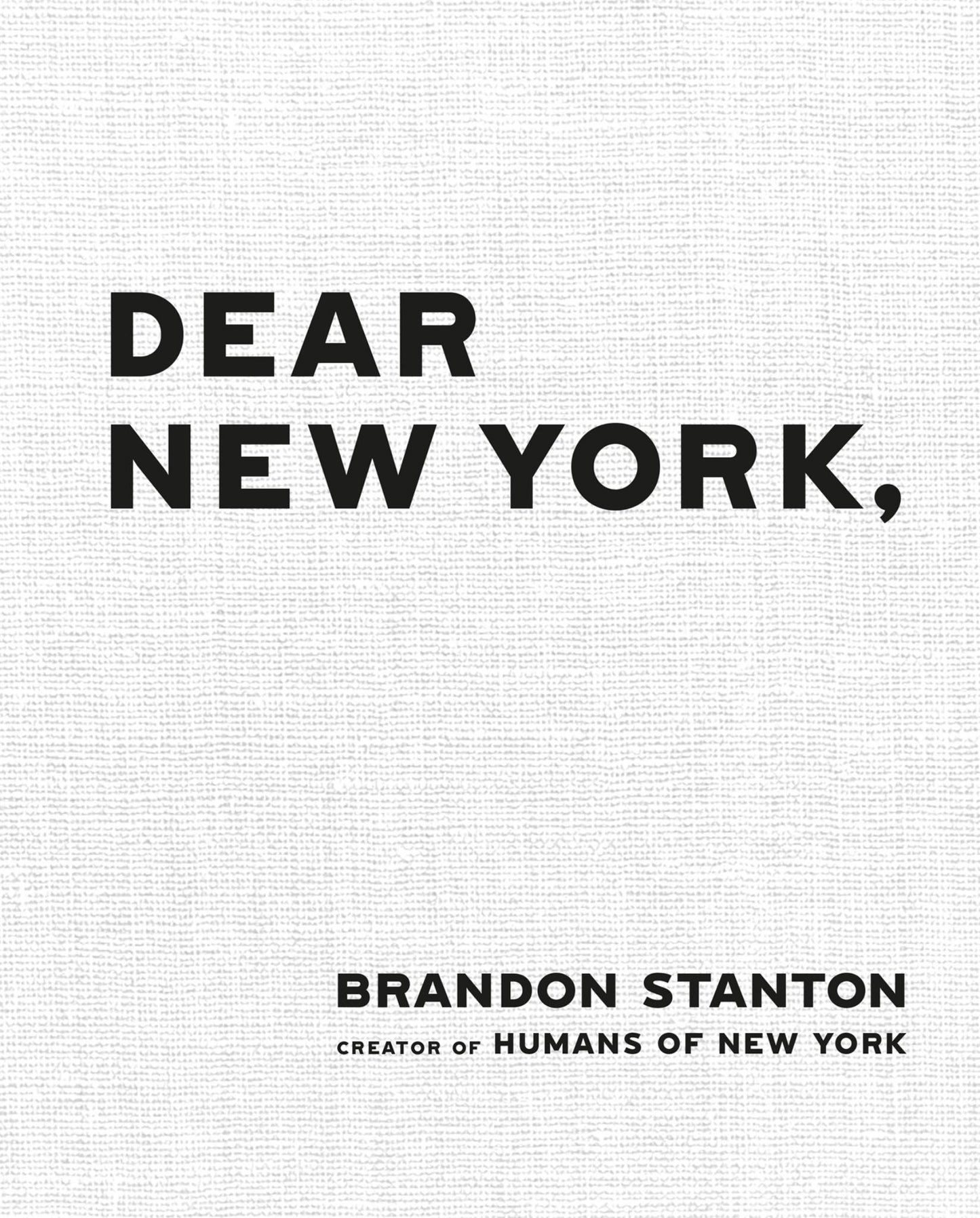 Dear New York Cover Image