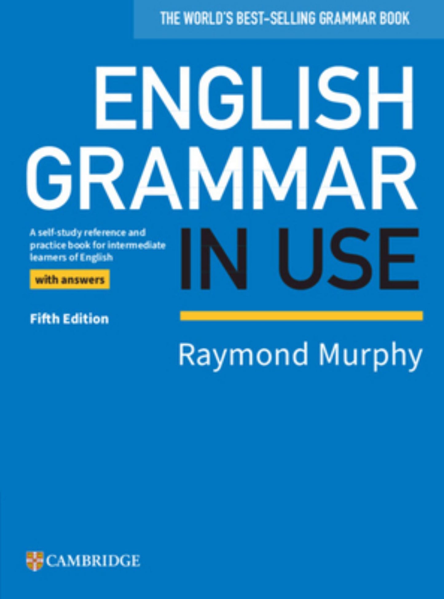 English Grammar in Use Book with Answers Cover Image
