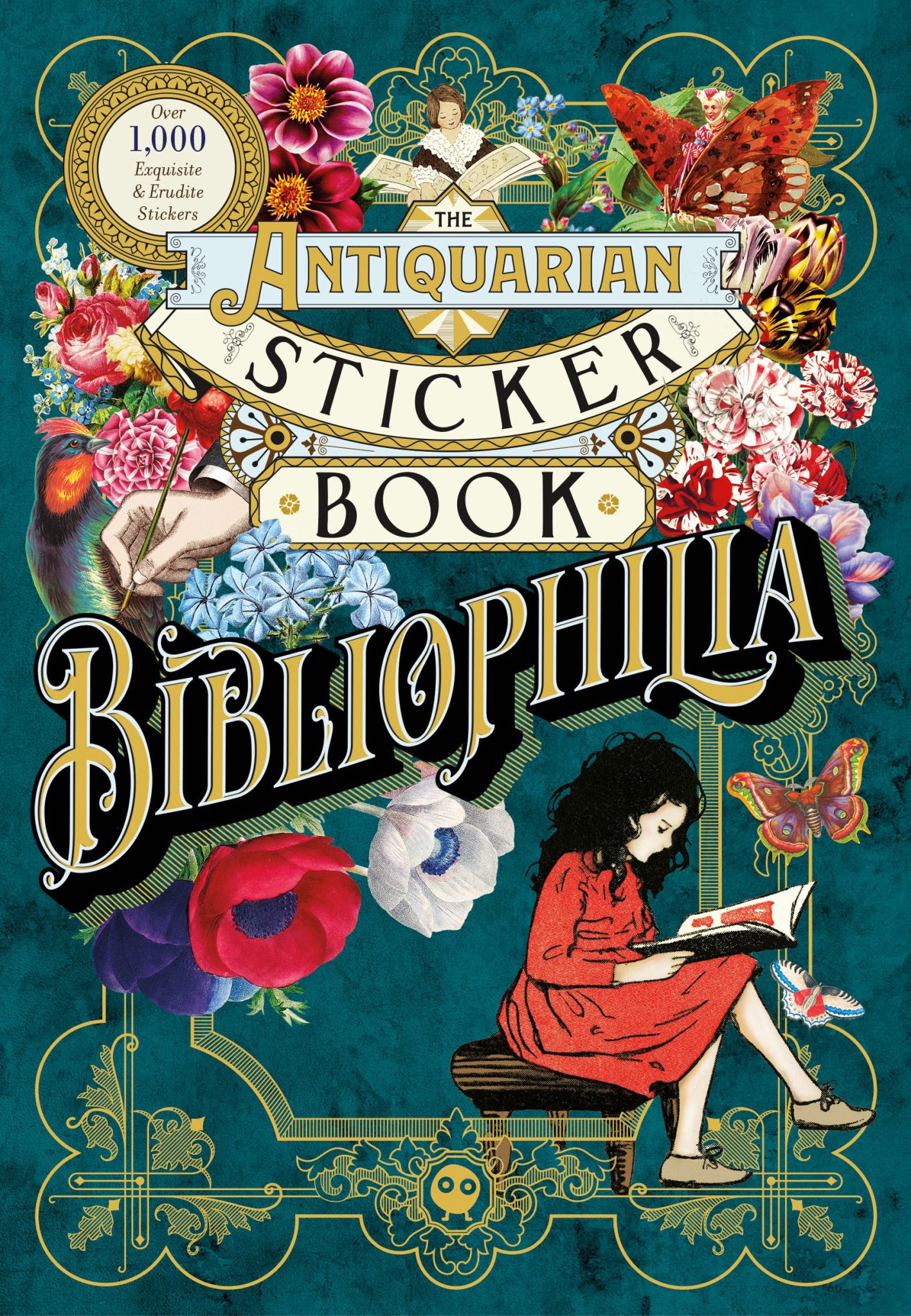 The Antiquarian Sticker Book: Bibliophilia Cover Image