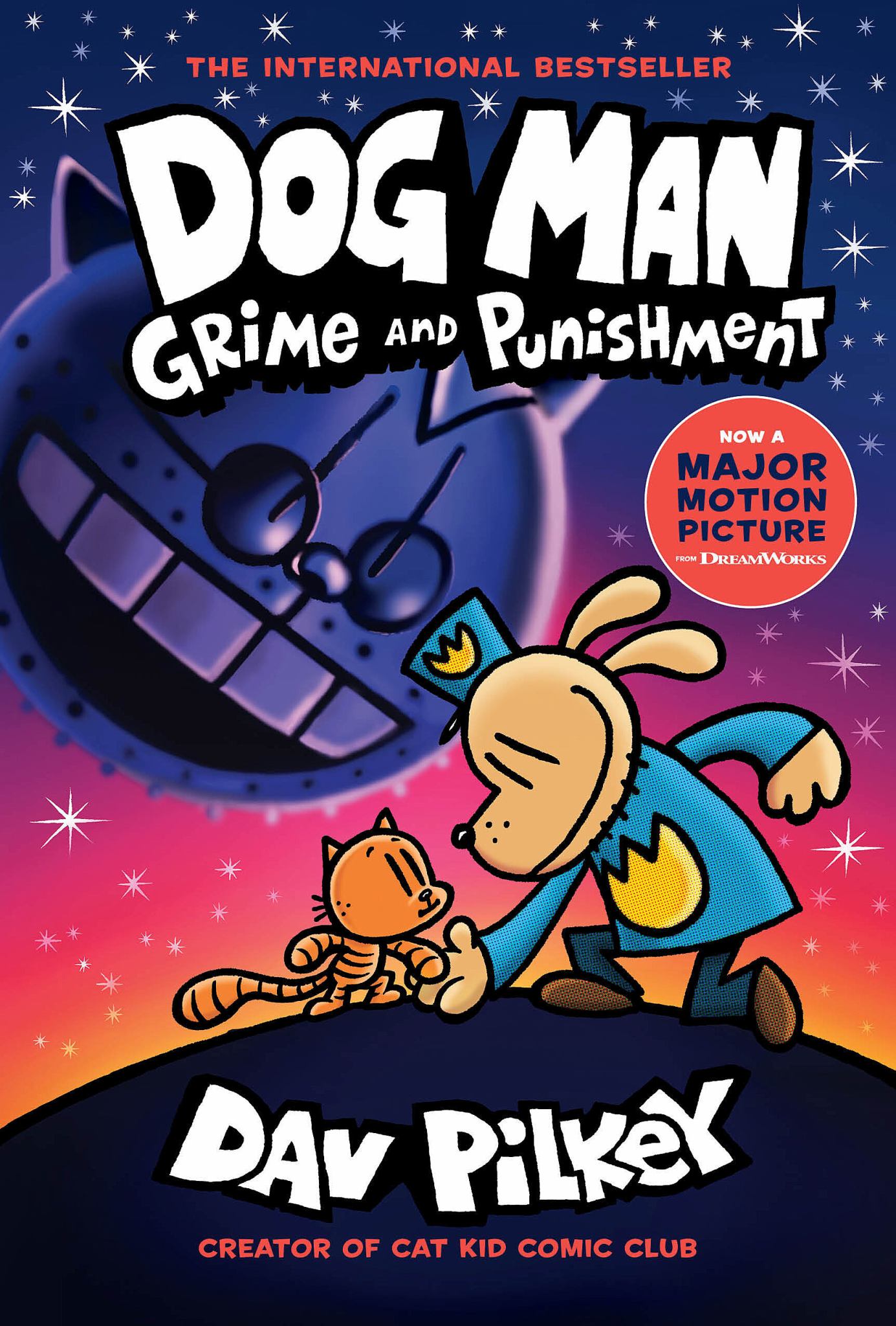 Dog Man: Grime and Punishment: a Graphic Novel (Dog Man #9): from the Creator of Captain Underpants Cover Image