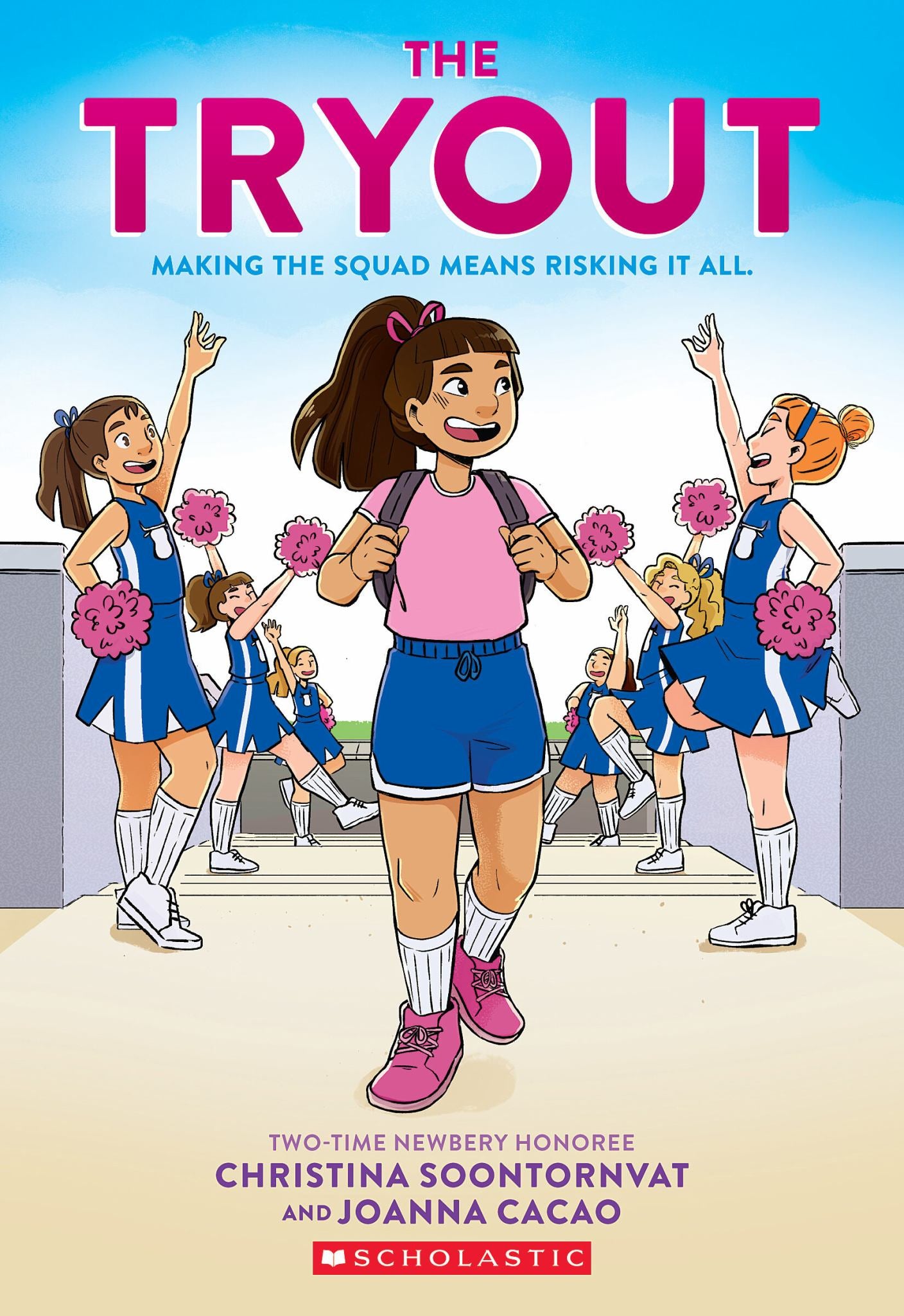 The Tryout: a Graphic Novel Cover Image
