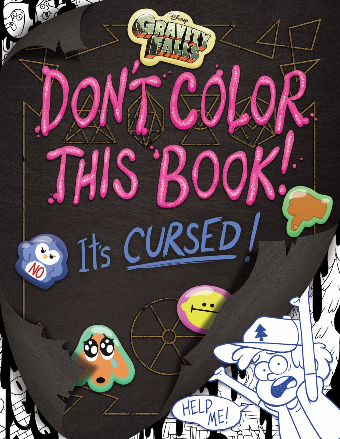 Gravity Falls: Don't Color This Book! Cover Image