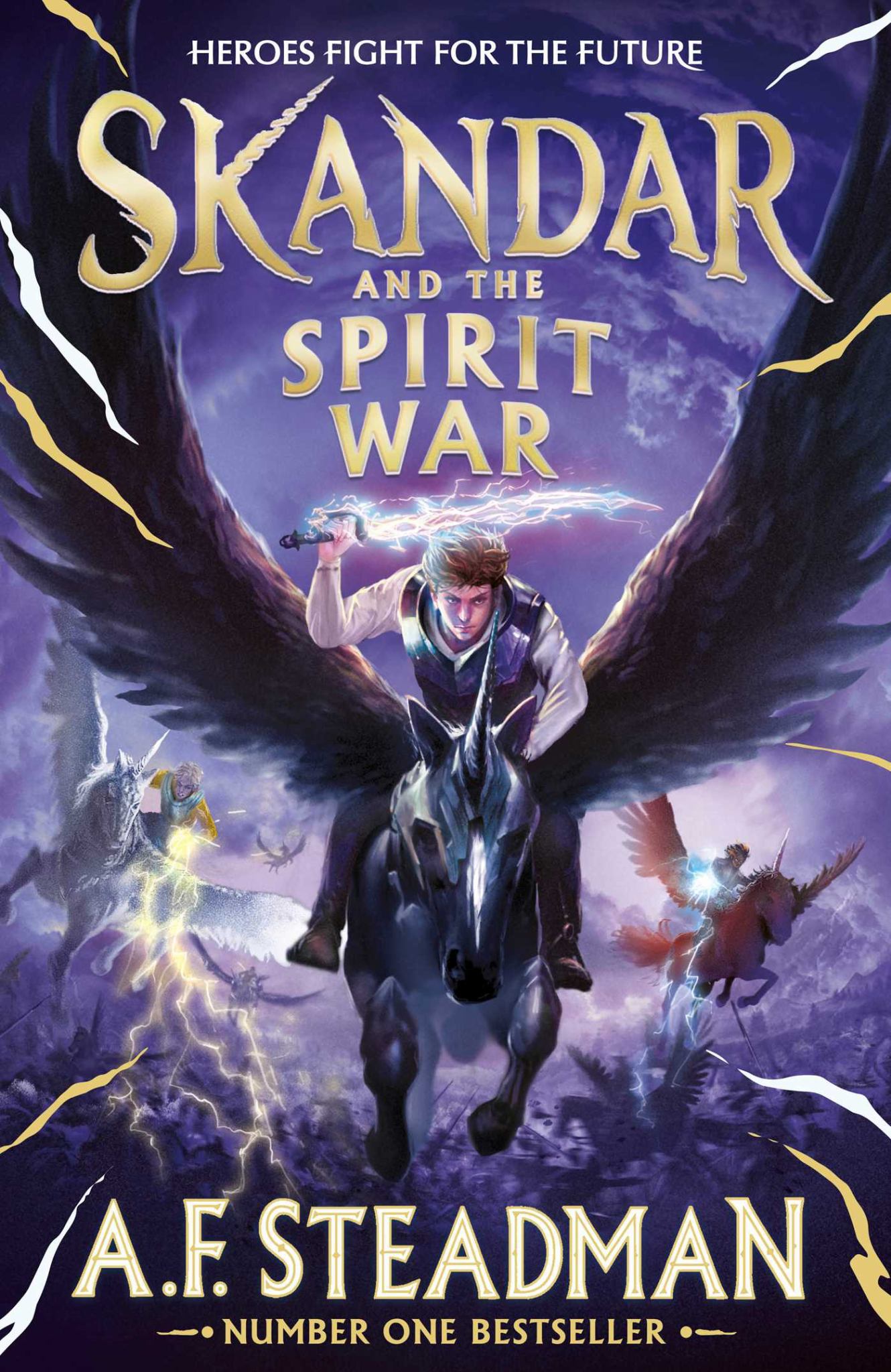 Skandar and the Spirit War Cover Image
