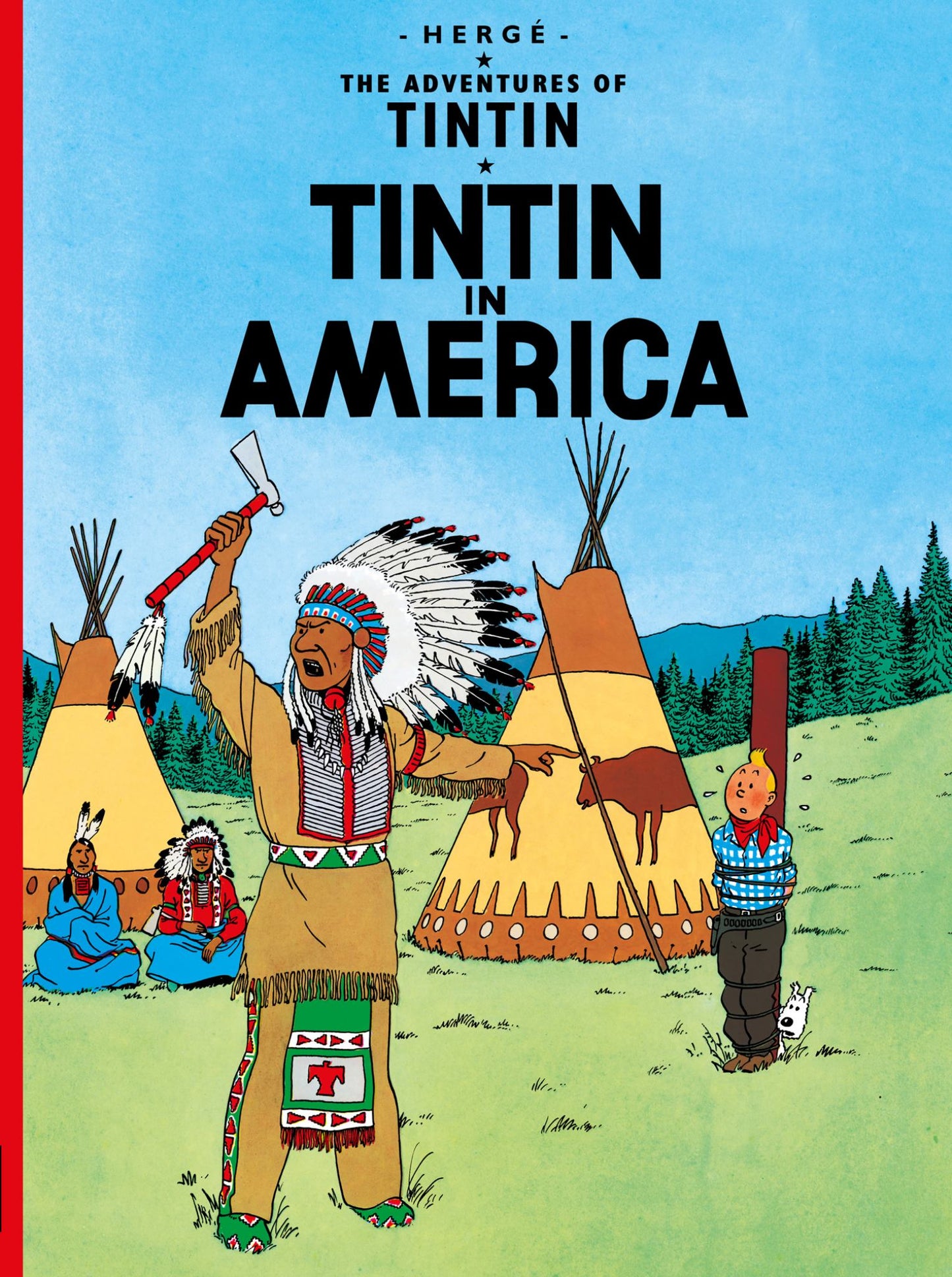 Tintin in America (the Adventures of Tintin) Cover Image